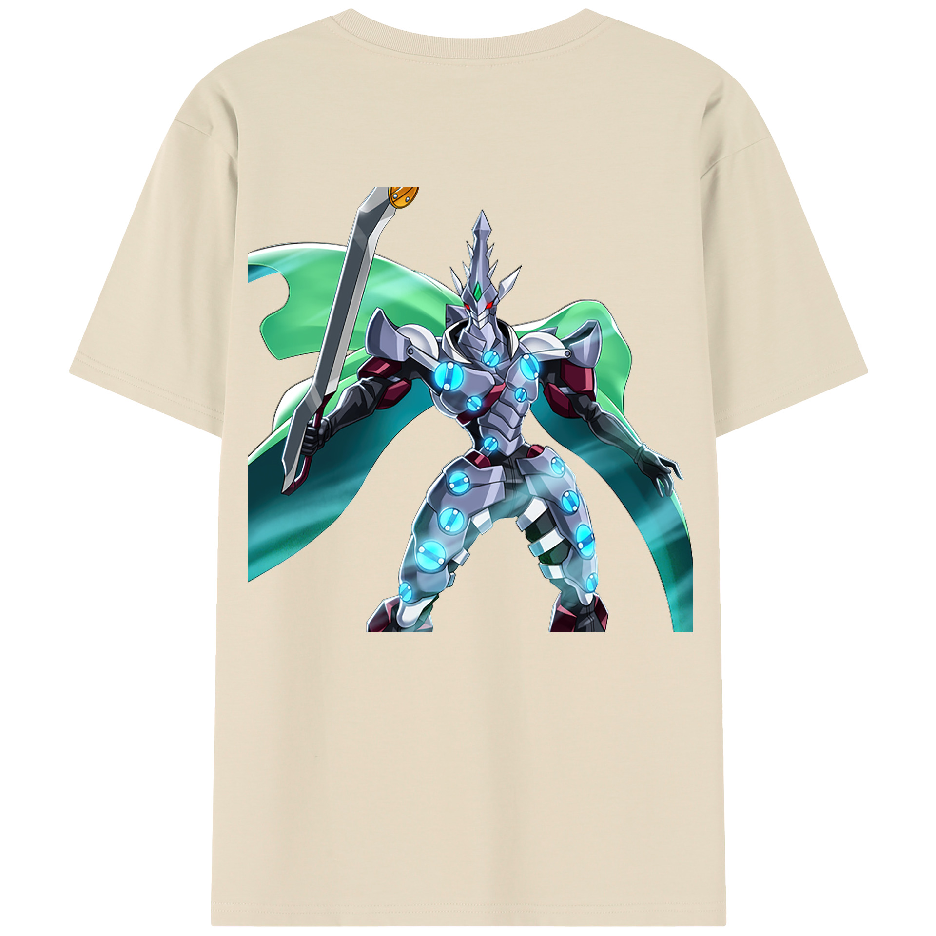 （画像用） 遊☆戯☆王 Yu-Gi-Oh! 綿100％半袖Tシャツ（背面プリント）