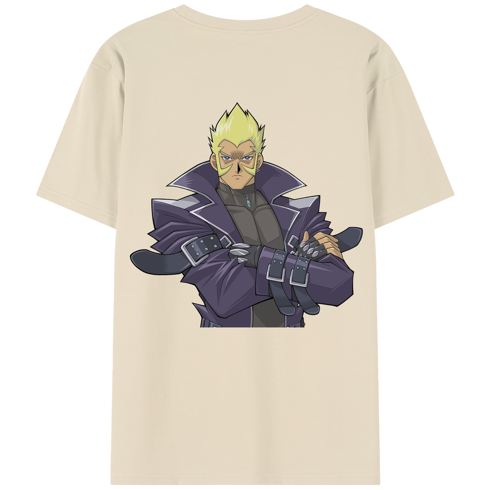 （画像用） 遊☆戯☆王 Yu-Gi-Oh! 綿100％半袖Tシャツ（背面プリント）