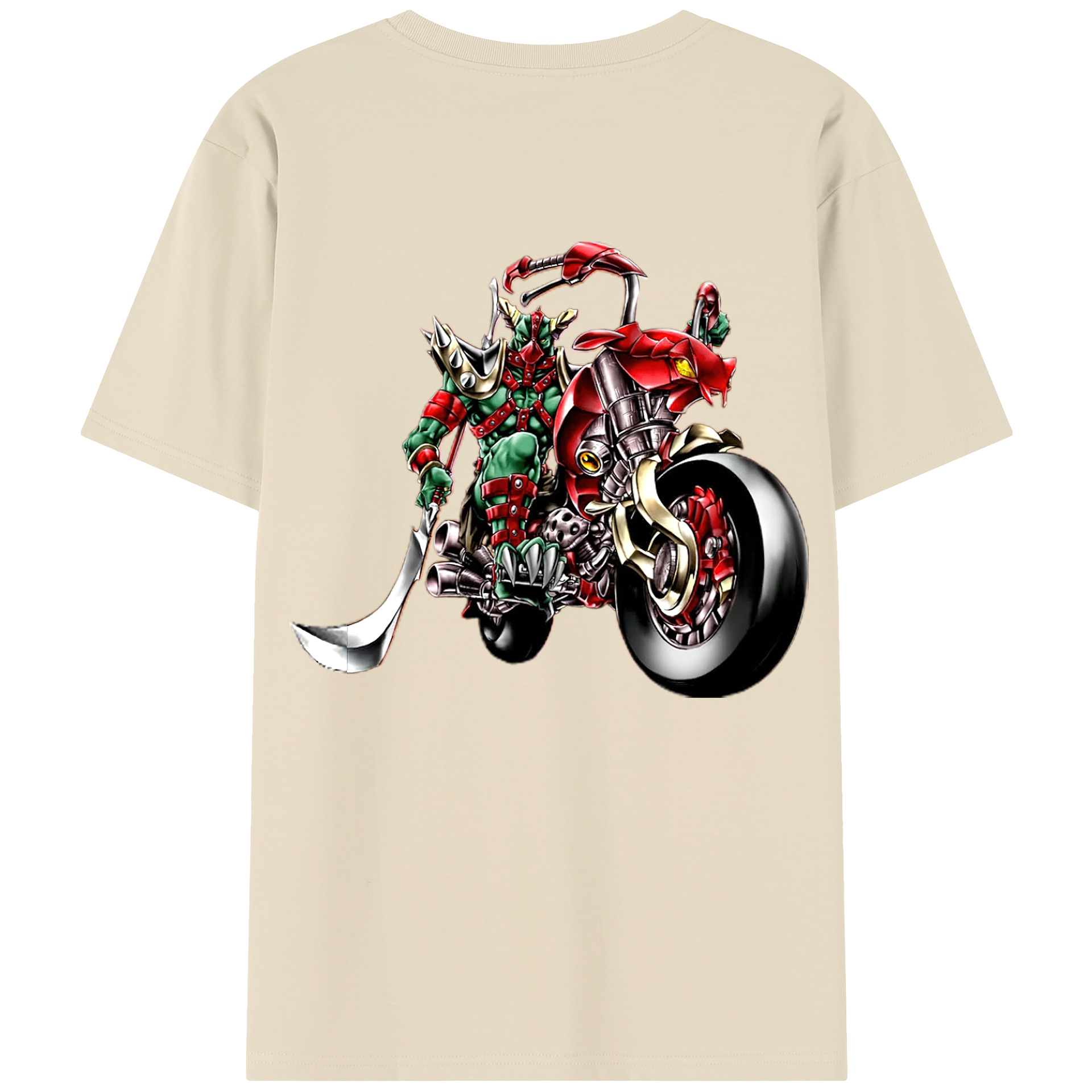 （画像用） 遊☆戯☆王 Yu-Gi-Oh! 綿100％半袖Tシャツ（背面プリント）