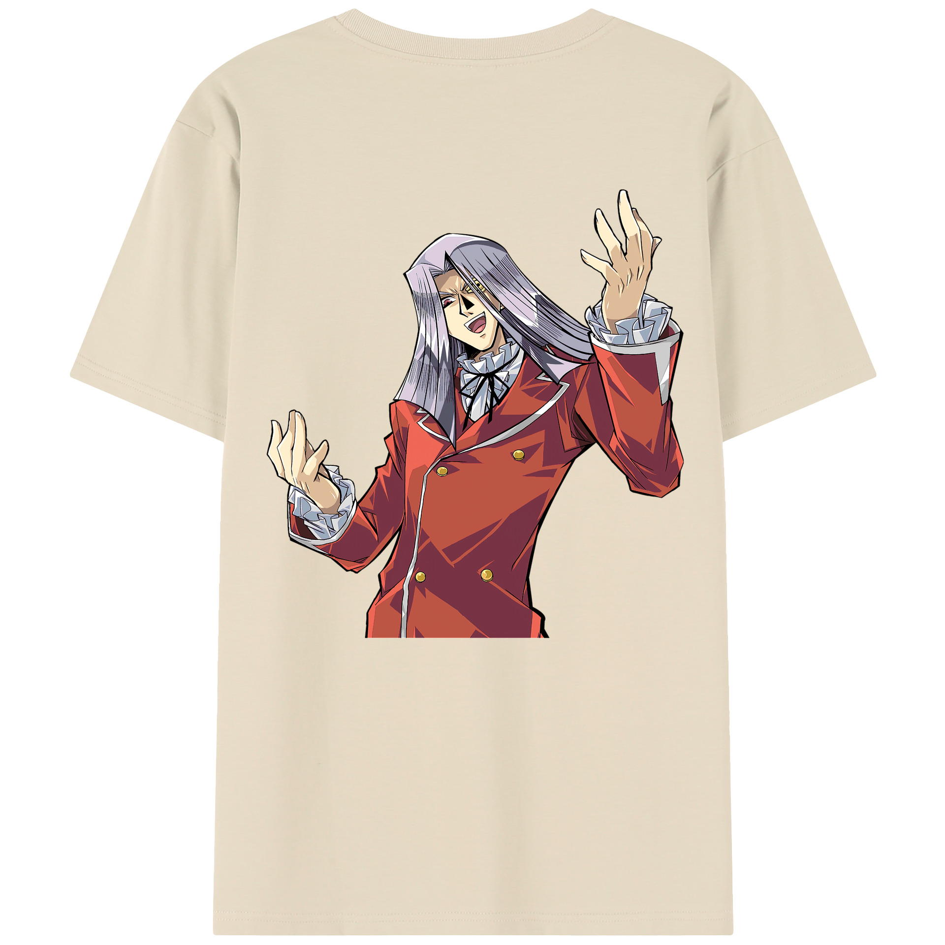 （画像用） 遊☆戯☆王 Yu-Gi-Oh! 綿100％半袖Tシャツ（背面プリント）