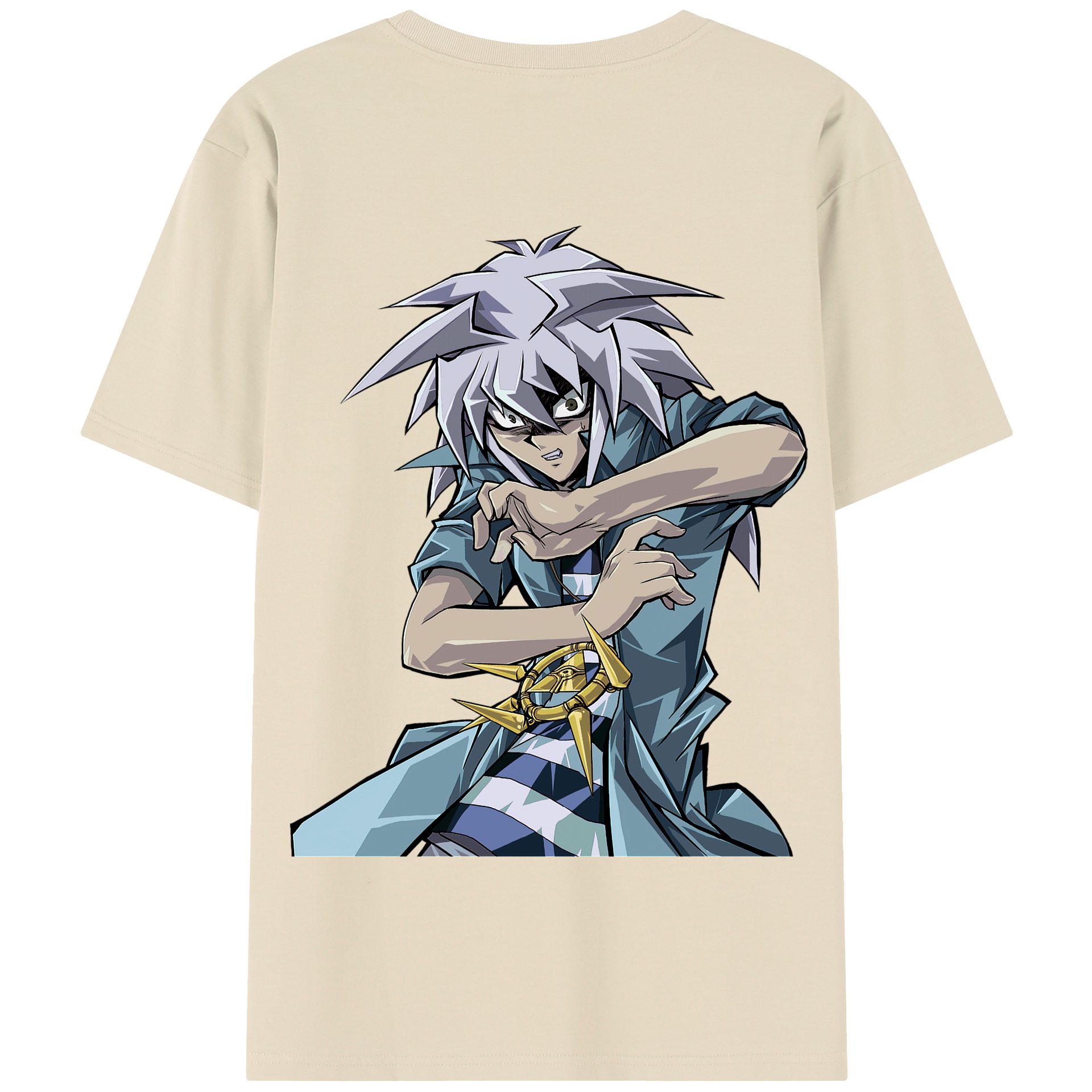 （画像用） 遊☆戯☆王 Yu-Gi-Oh! 綿100％半袖Tシャツ（背面プリント）