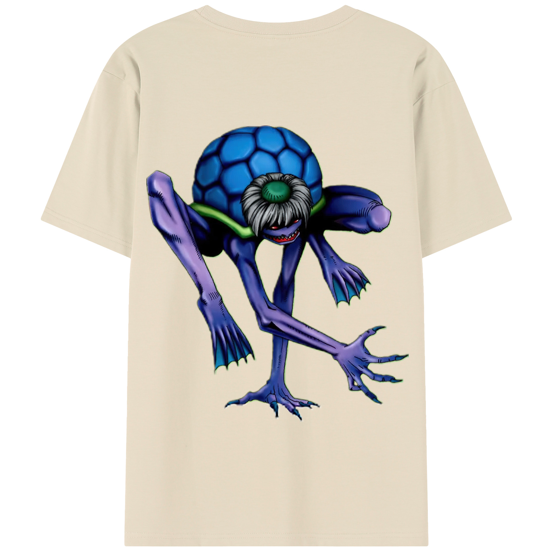 （画像用） 遊☆戯☆王 Yu-Gi-Oh! 綿100％半袖Tシャツ（背面プリント）