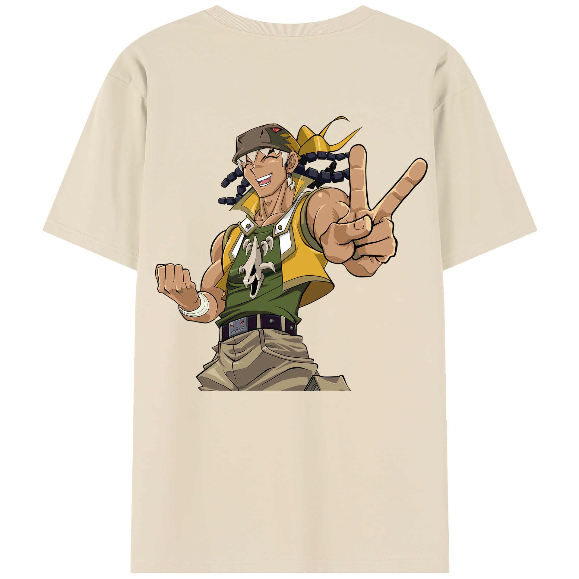 （画像用） 遊☆戯☆王 Yu-Gi-Oh! 綿100％半袖Tシャツ（背面プリント）
