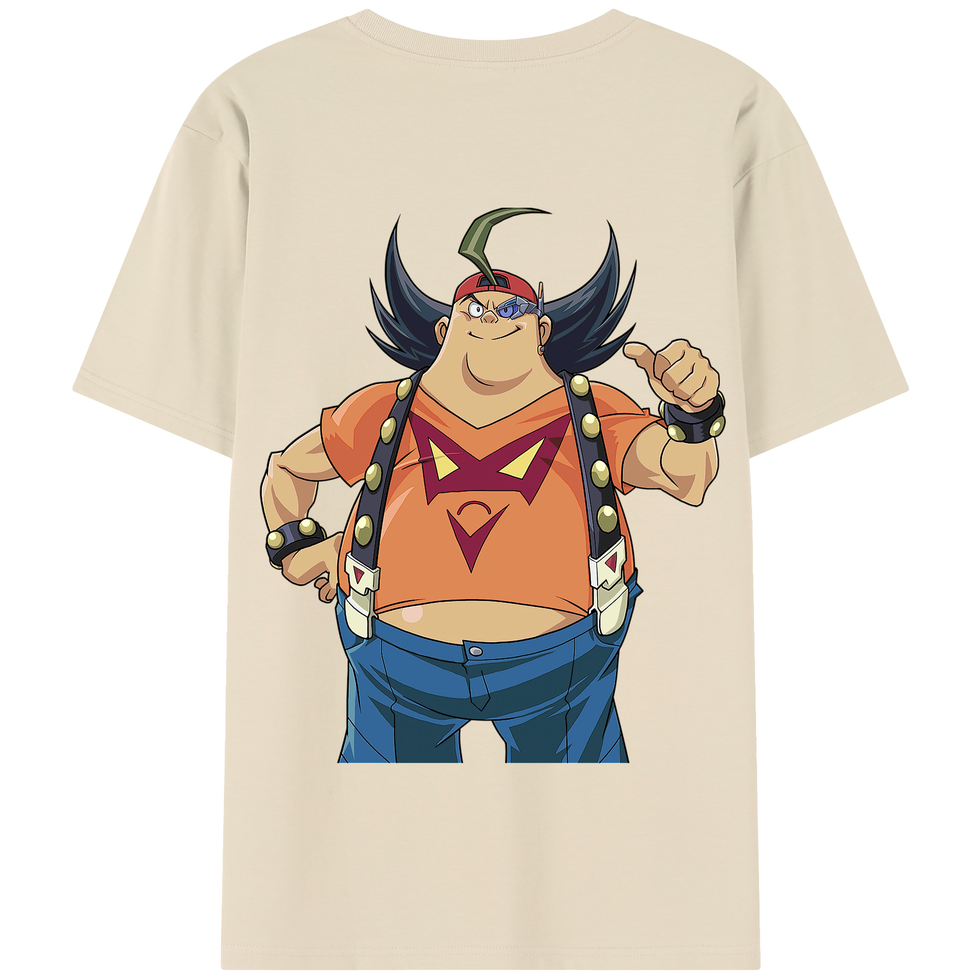 （画像用） 遊☆戯☆王 Yu-Gi-Oh! 綿100％半袖Tシャツ（背面プリント）