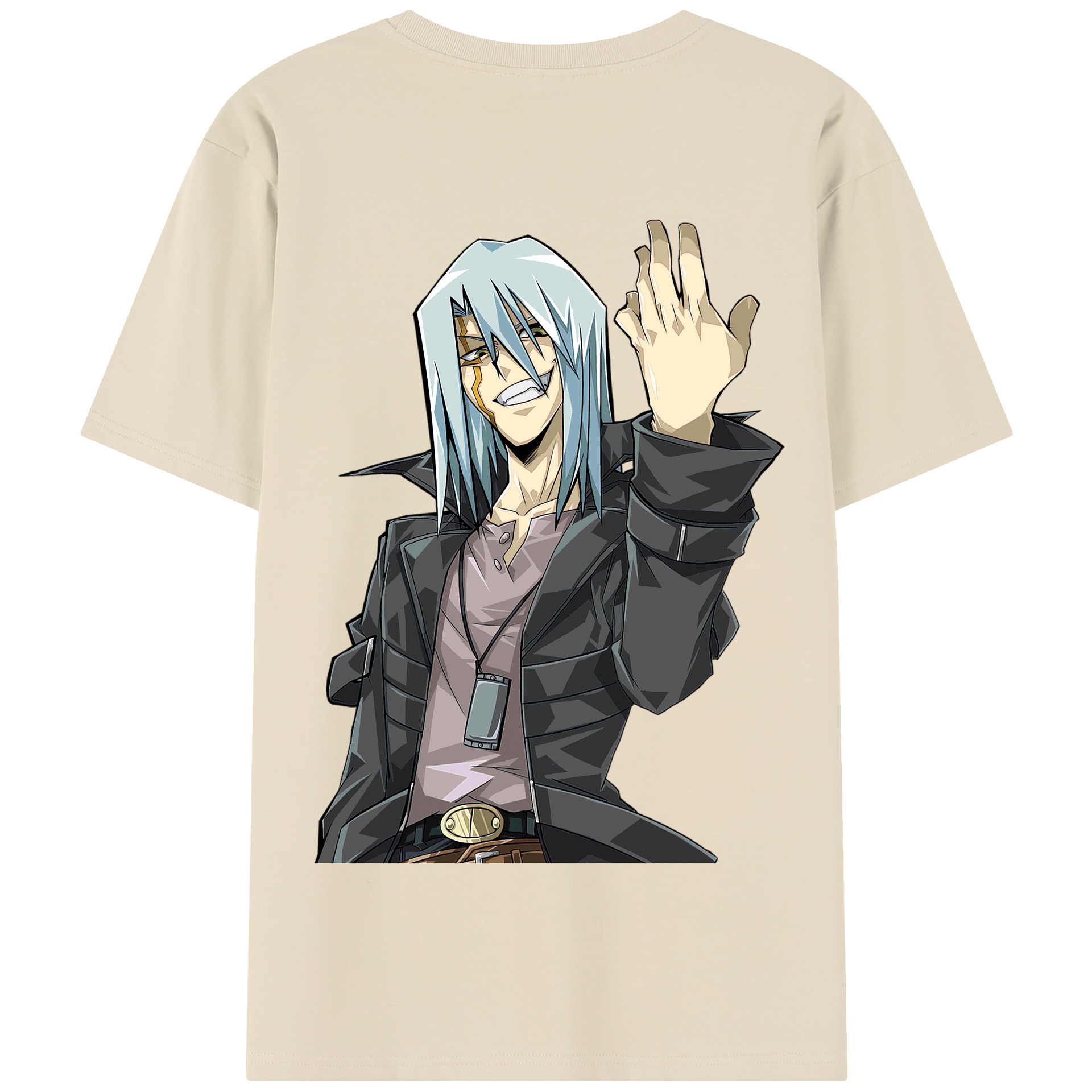（画像用） 遊☆戯☆王 Yu-Gi-Oh! 綿100％半袖Tシャツ（背面プリント）