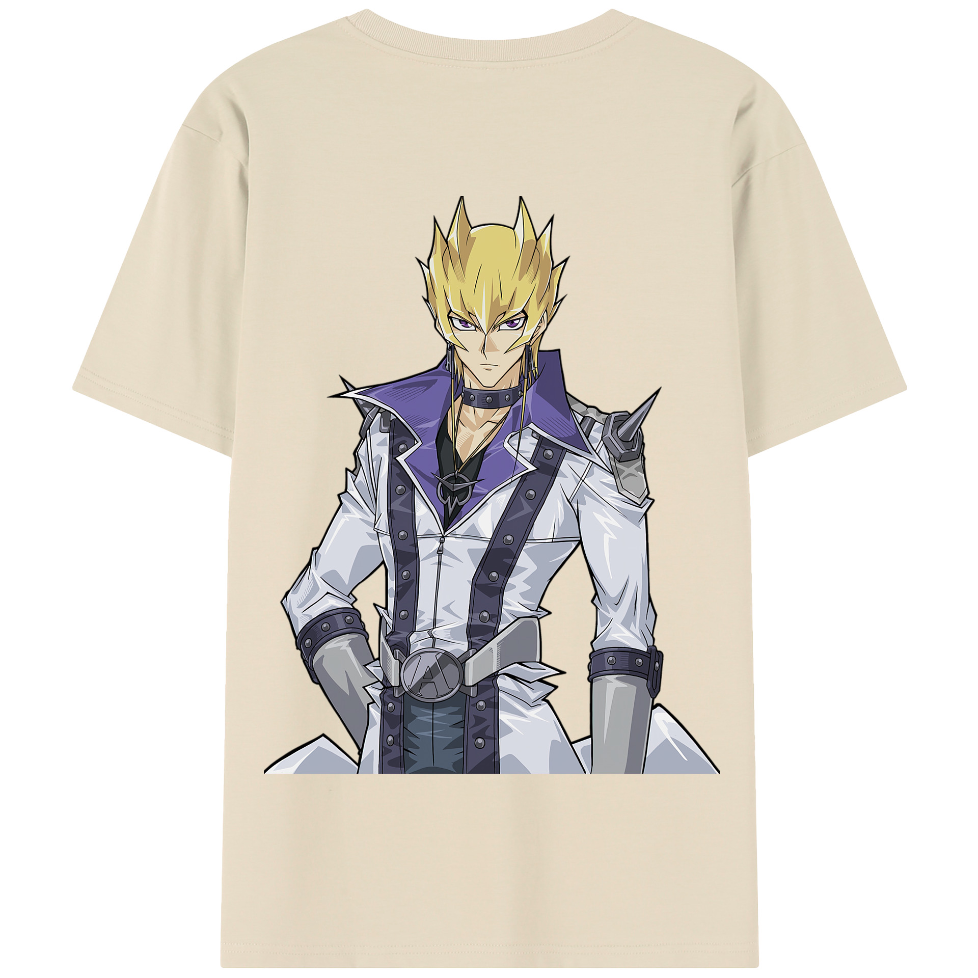（画像用） 遊☆戯☆王 Yu-Gi-Oh! 綿100％半袖Tシャツ（背面プリント）