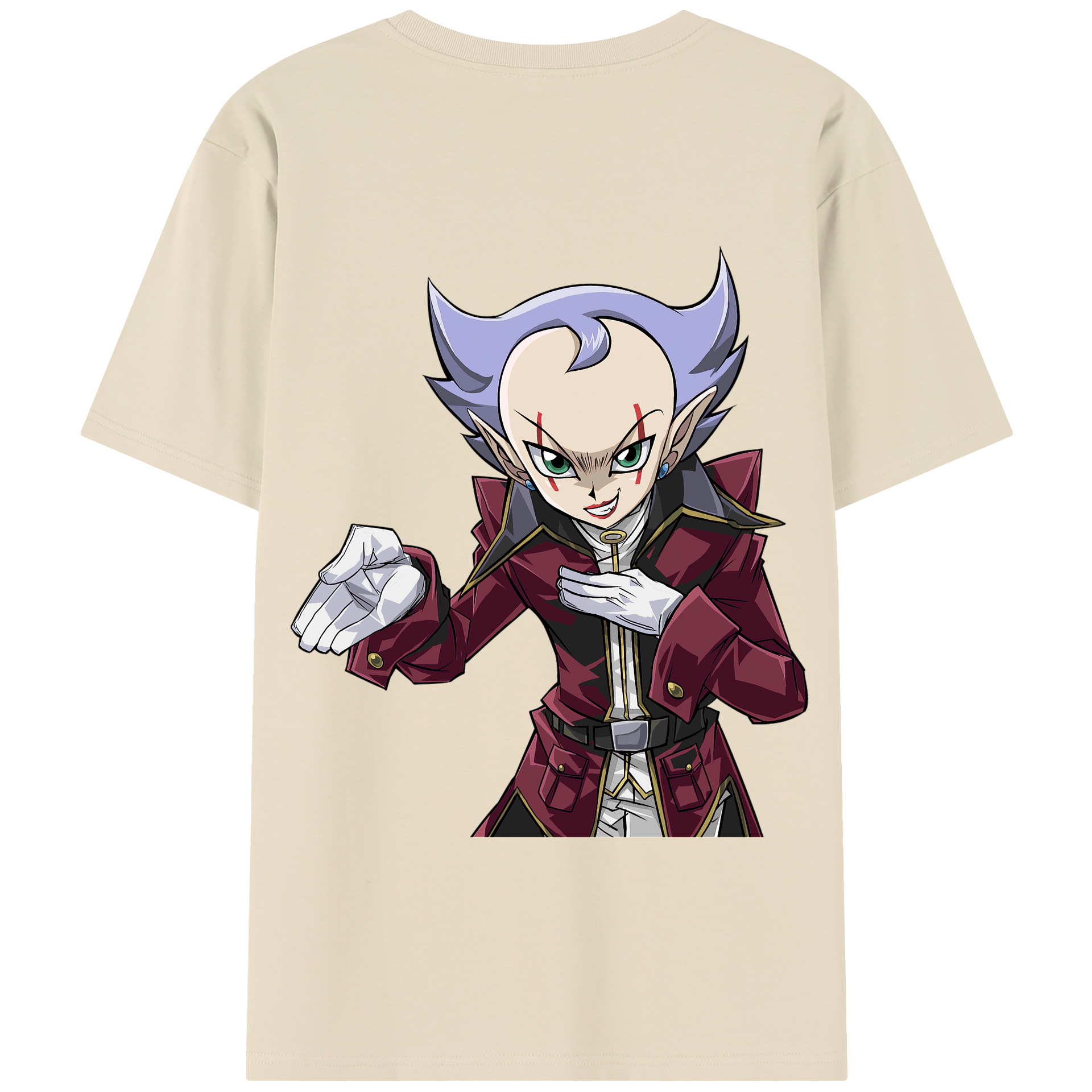 （画像用） 遊☆戯☆王 Yu-Gi-Oh! 綿100％半袖Tシャツ（背面プリント）