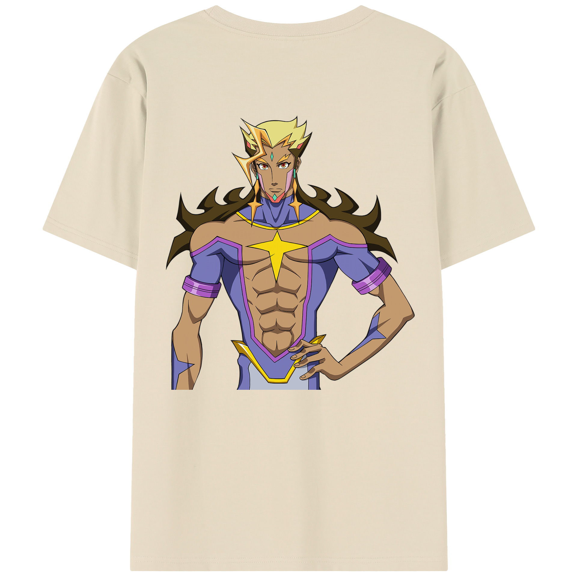 遊☆戯☆王 Yu-Gi-Oh! 綿100％半袖Tシャツ（背面プリント）