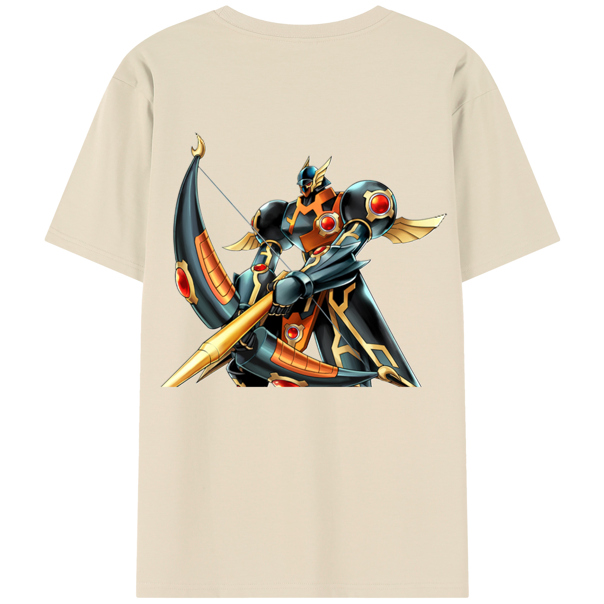 （画像用） 遊☆戯☆王 Yu-Gi-Oh! 綿100％半袖Tシャツ（背面プリント）
