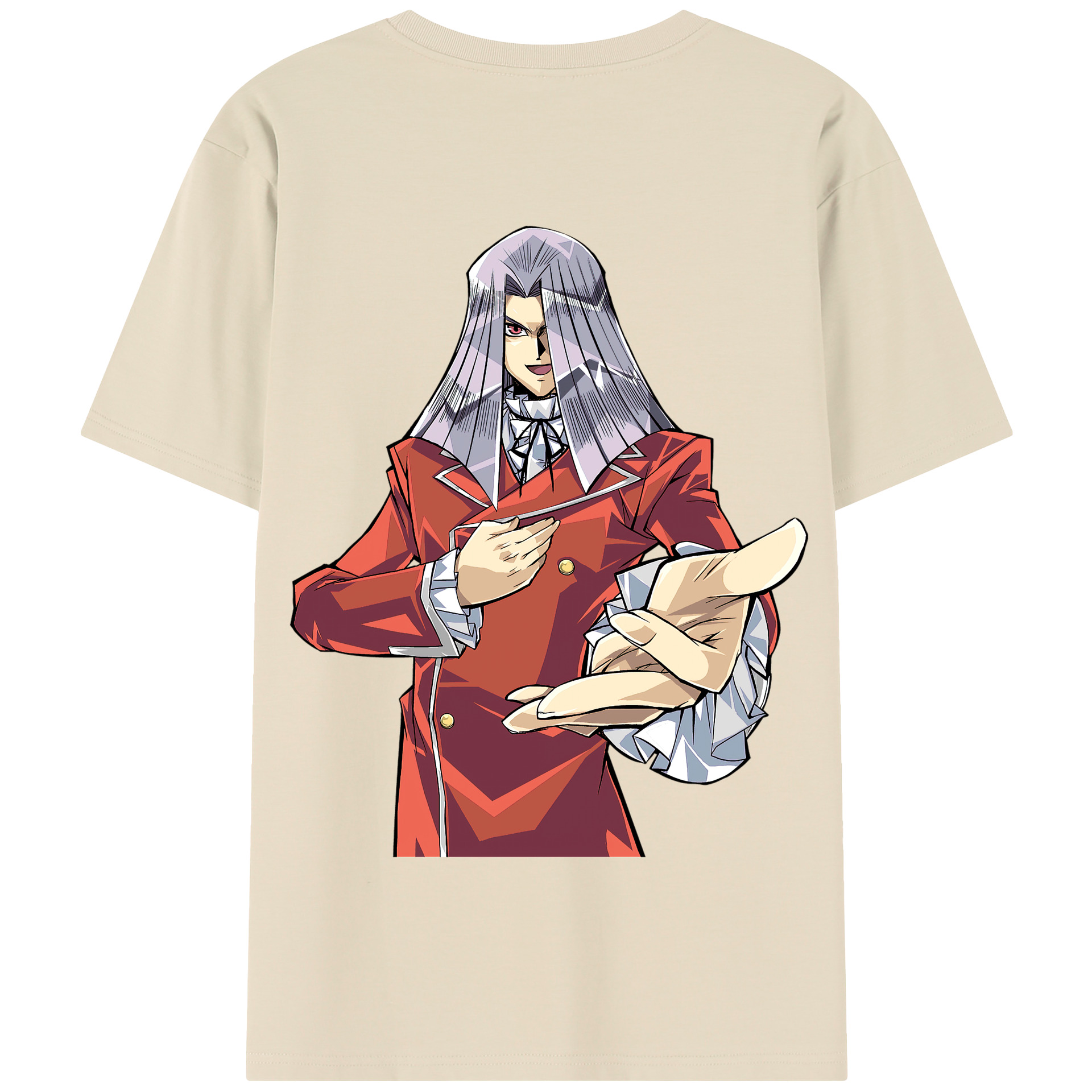 （画像用） 遊☆戯☆王 Yu-Gi-Oh! 綿100％半袖Tシャツ（背面プリント）