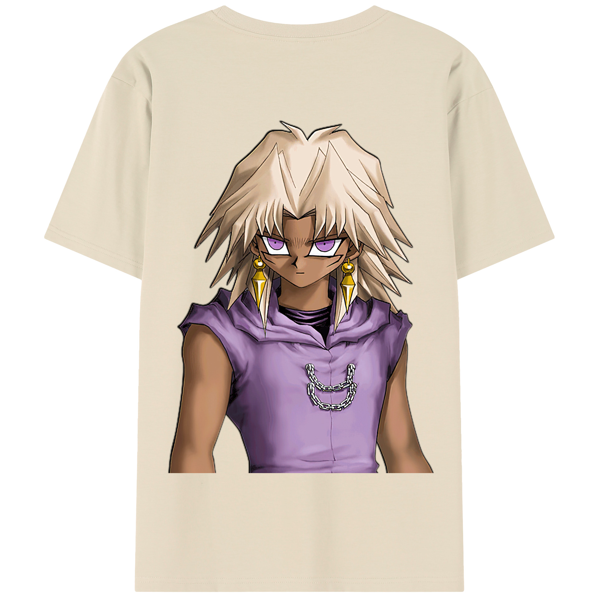 （画像用） 遊☆戯☆王 Yu-Gi-Oh! 綿100％半袖Tシャツ（背面プリント）