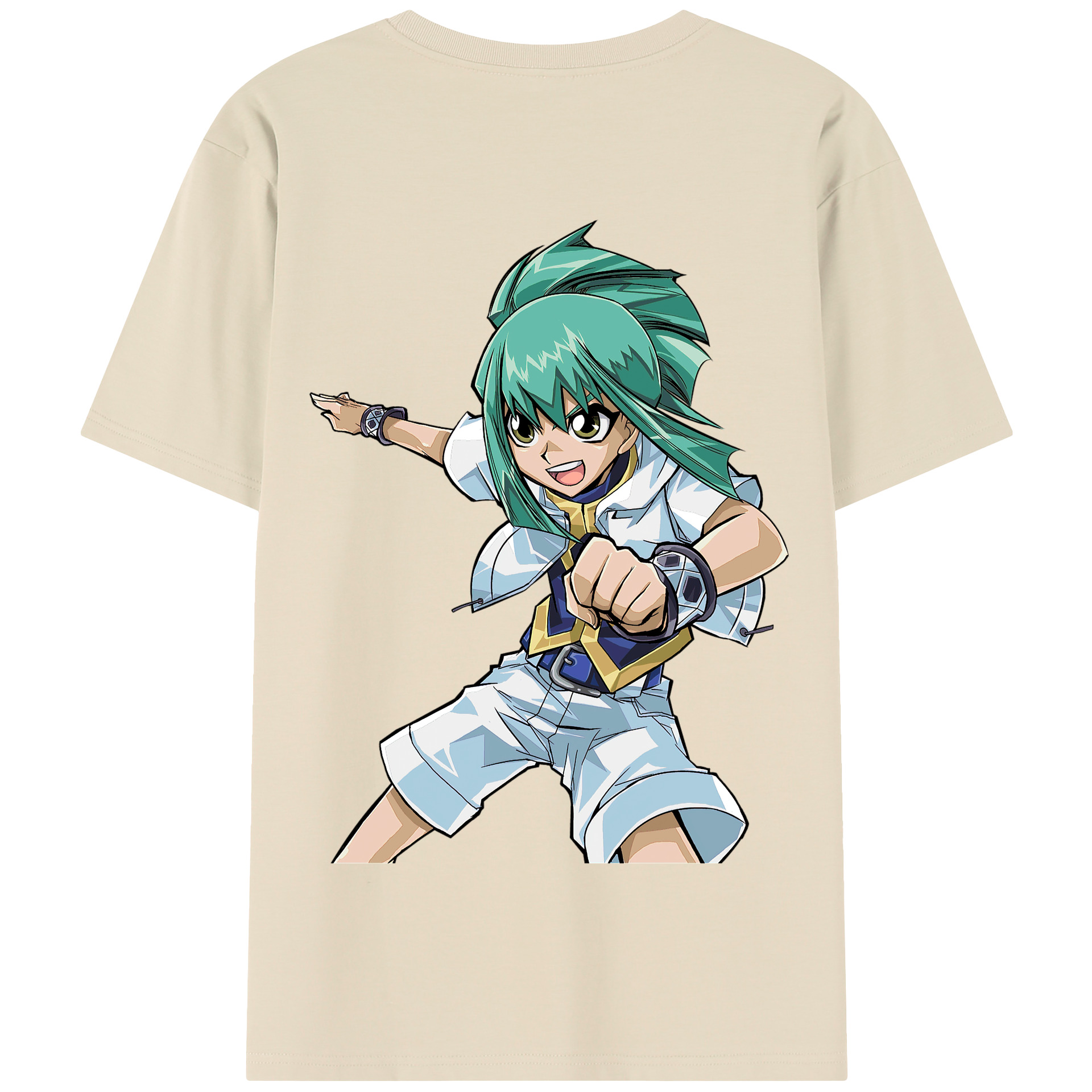 （画像用） 遊☆戯☆王 Yu-Gi-Oh! 綿100％半袖Tシャツ（背面プリント）