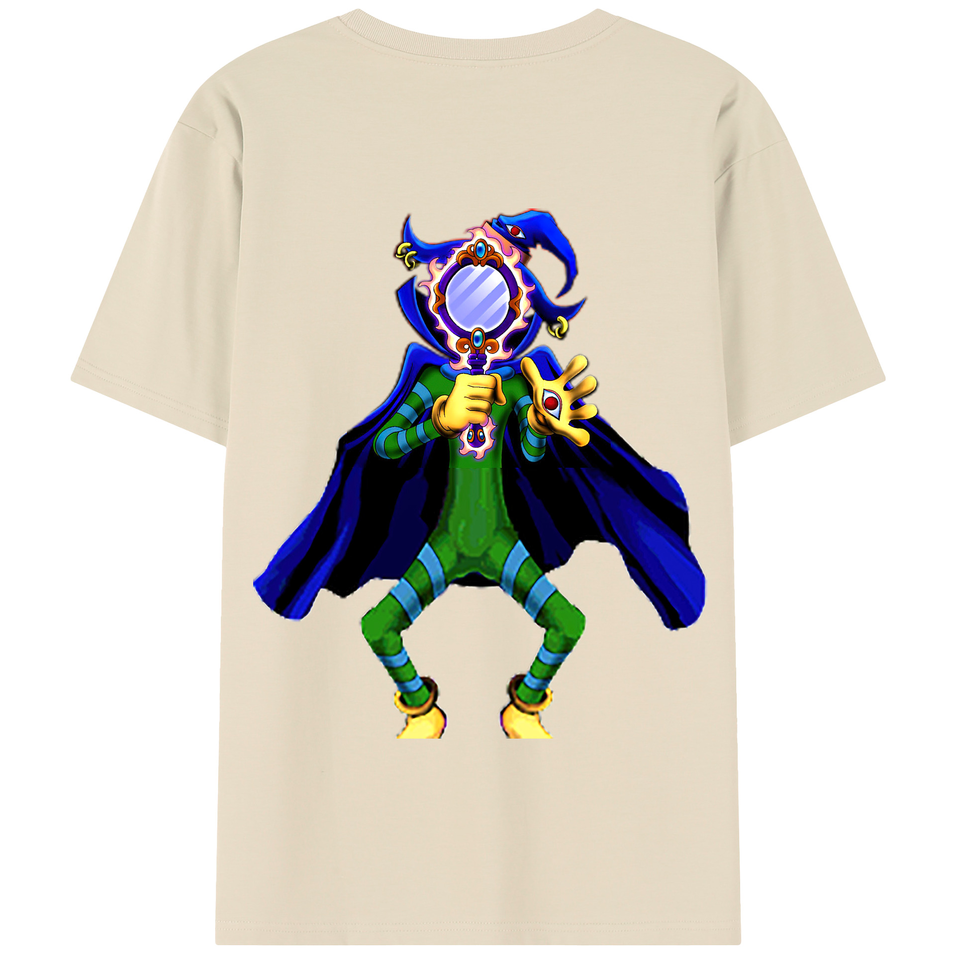 （画像用） 遊☆戯☆王 Yu-Gi-Oh! 綿100％半袖Tシャツ（背面プリント）