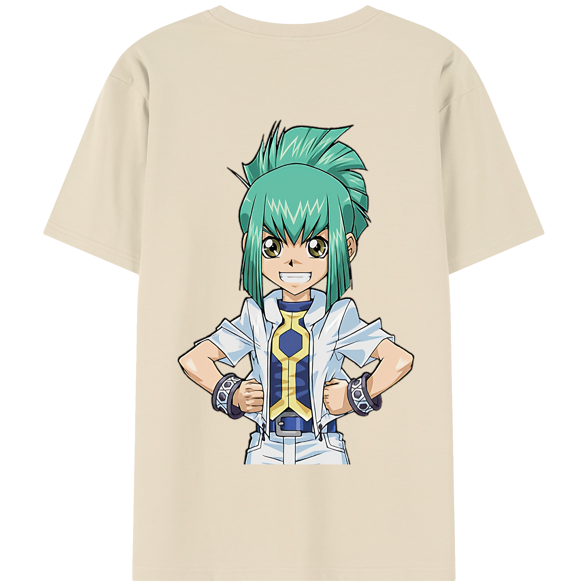 （画像用） 遊☆戯☆王 Yu-Gi-Oh! 綿100％半袖Tシャツ（背面プリント）