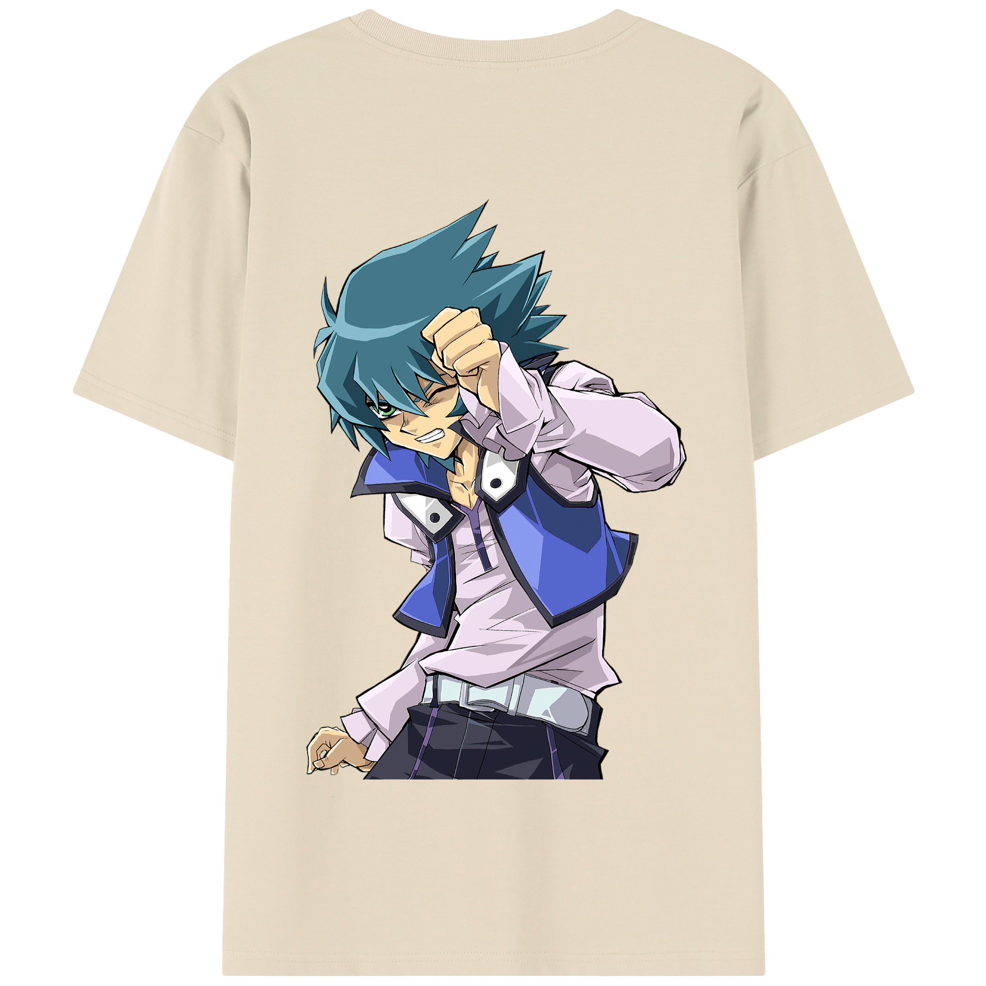 （画像用） 遊☆戯☆王 Yu-Gi-Oh! 綿100％半袖Tシャツ（背面プリント）