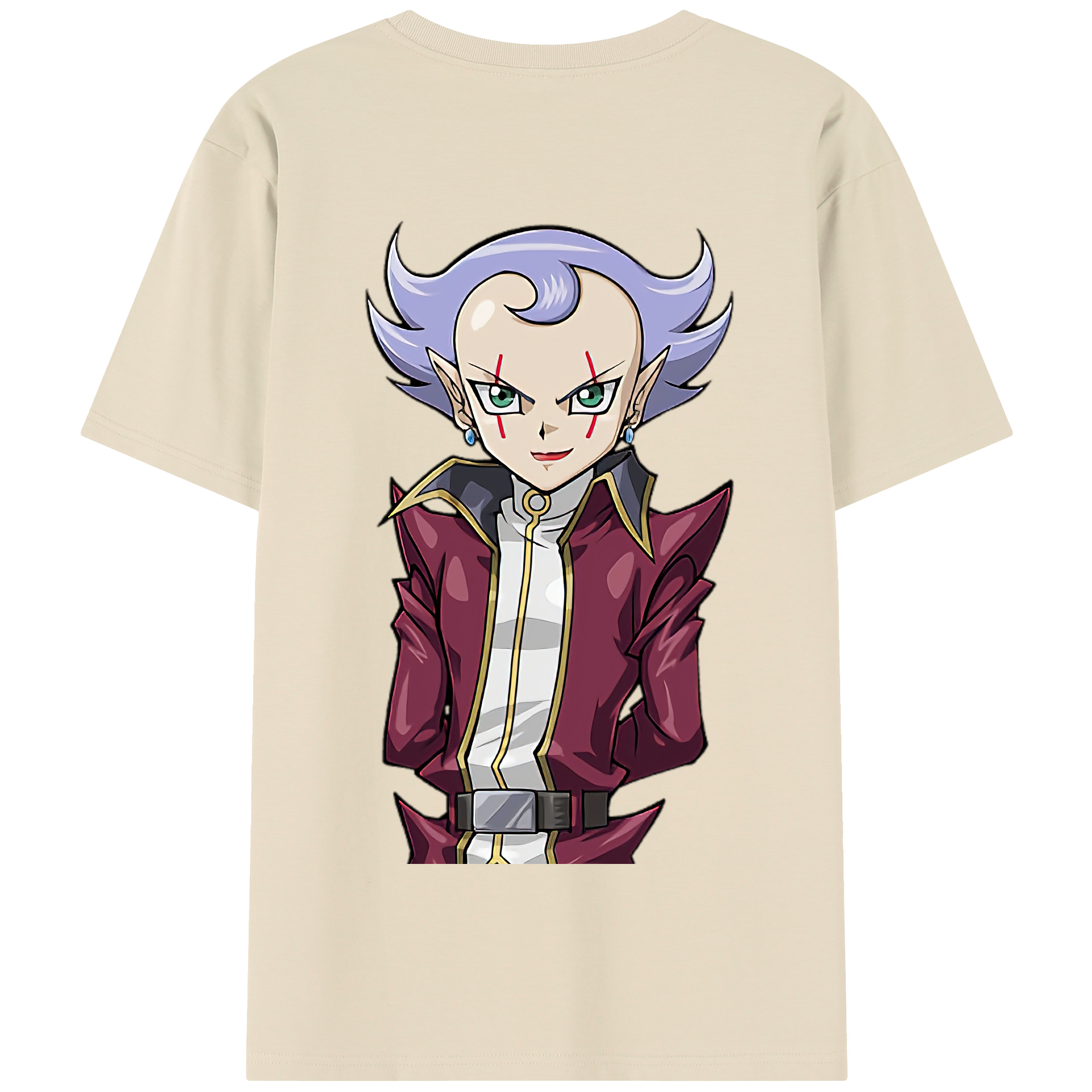 （画像用） 遊☆戯☆王 Yu-Gi-Oh! 綿100％半袖Tシャツ（背面プリント）