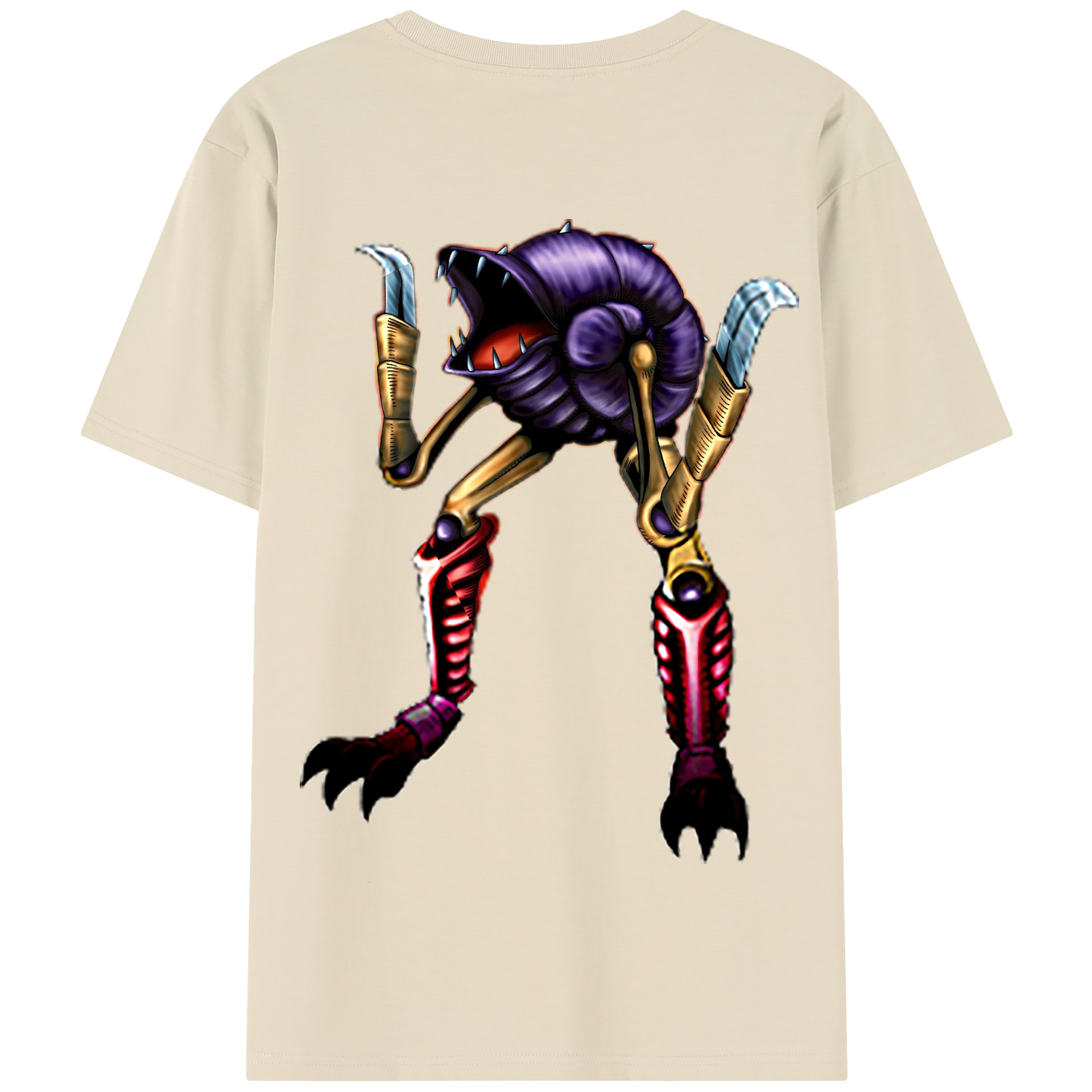 （画像用） 遊☆戯☆王 Yu-Gi-Oh! 綿100％半袖Tシャツ（背面プリント）