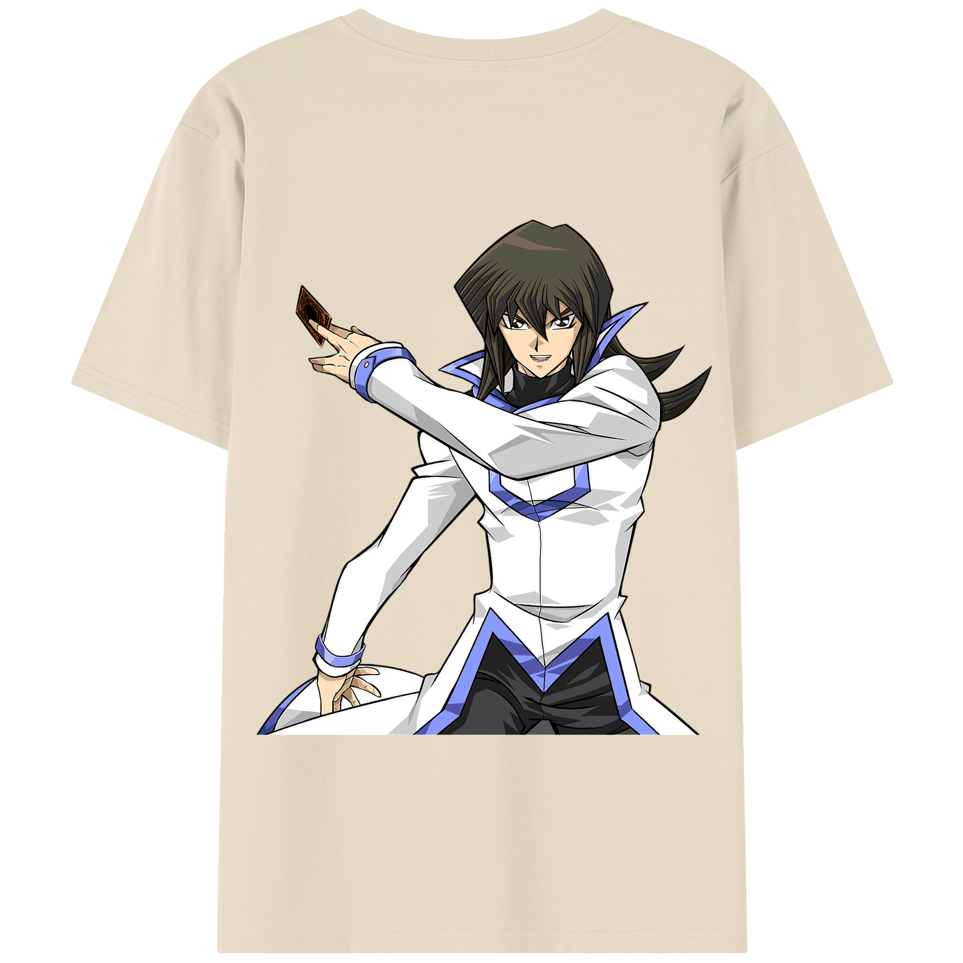 （画像用） 遊☆戯☆王 Yu-Gi-Oh! 綿100％半袖Tシャツ（背面プリント）