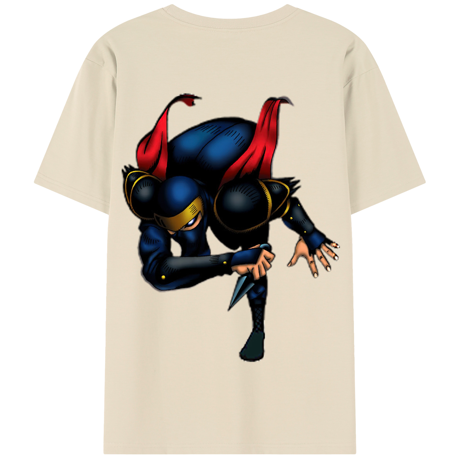 （画像用） 遊☆戯☆王 Yu-Gi-Oh! 綿100％半袖Tシャツ（背面プリント）