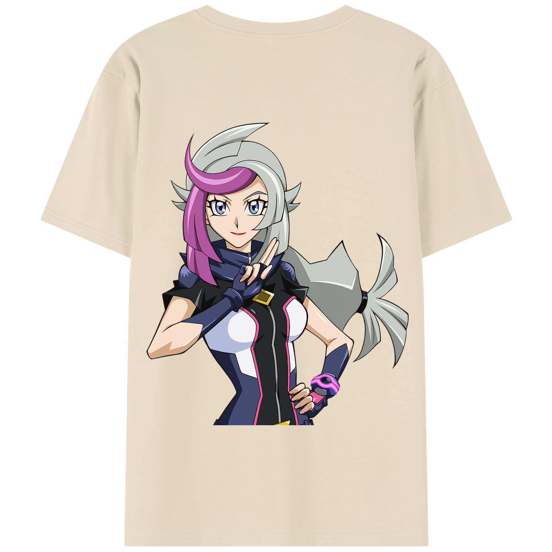 （画像用） 遊☆戯☆王 Yu-Gi-Oh! 綿100％半袖Tシャツ（背面プリント）