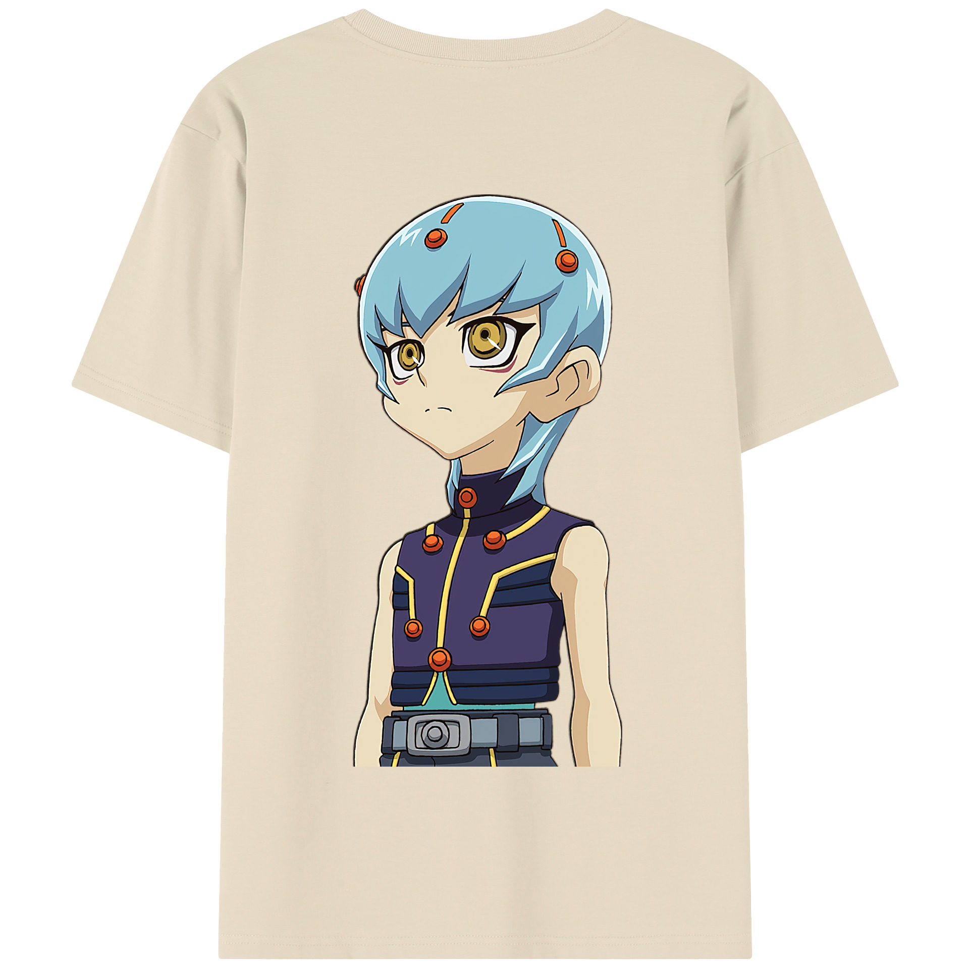 （画像用） 遊☆戯☆王 Yu-Gi-Oh! 綿100％半袖Tシャツ（背面プリント）