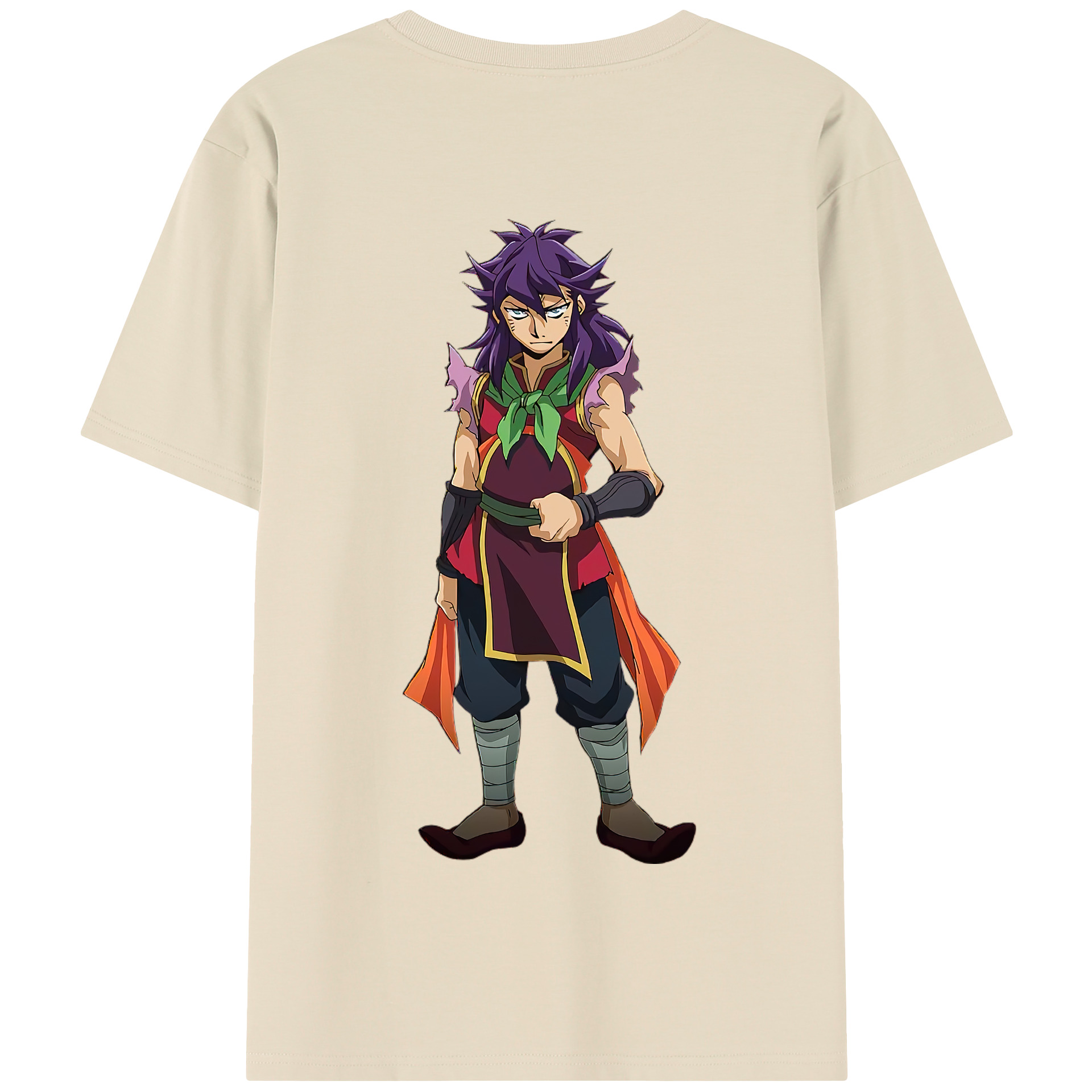 遊☆戯☆王 Yu-Gi-Oh! 綿100％半袖Tシャツ（背面プリント）