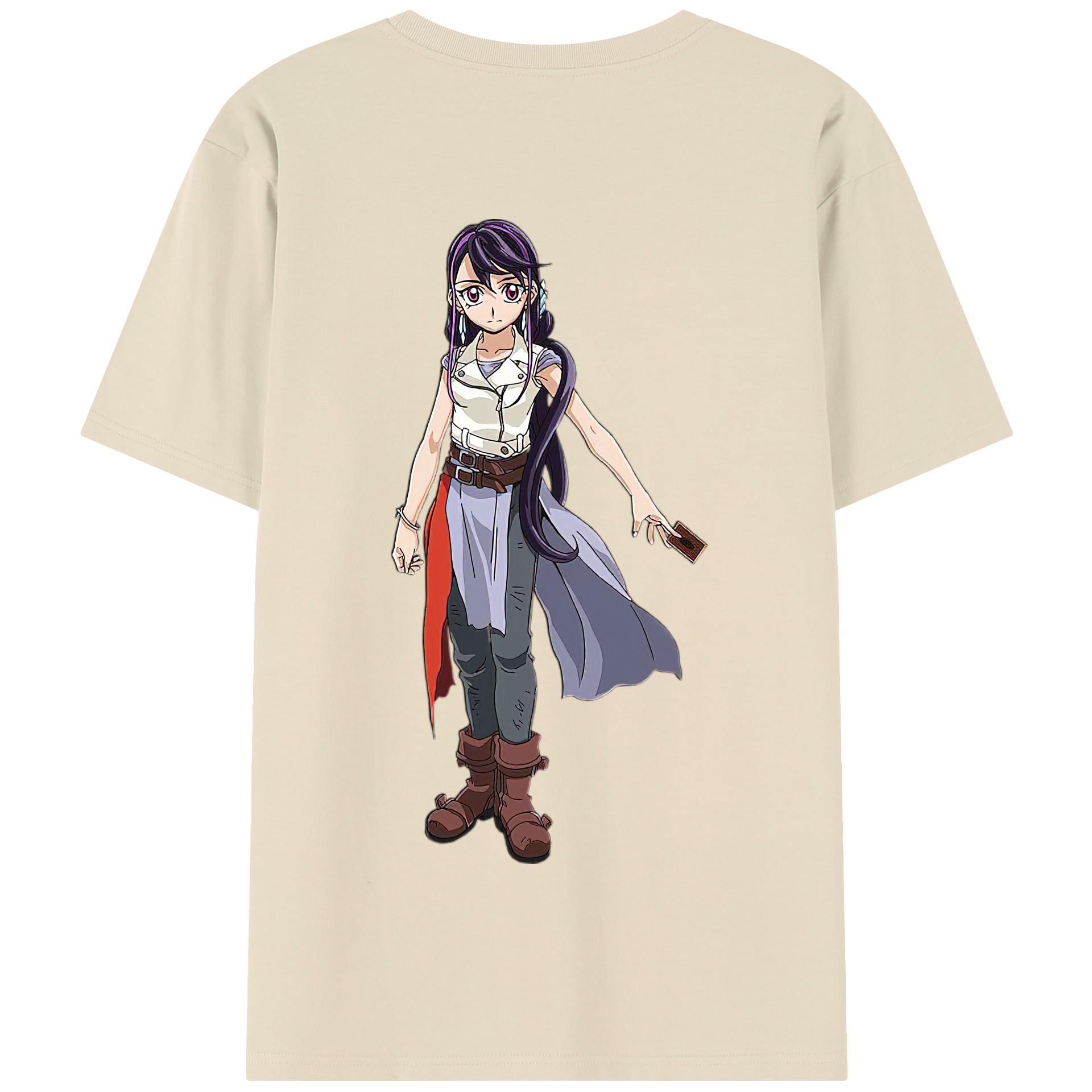 （画像用） 遊☆戯☆王 Yu-Gi-Oh! 綿100％半袖Tシャツ（背面プリント）