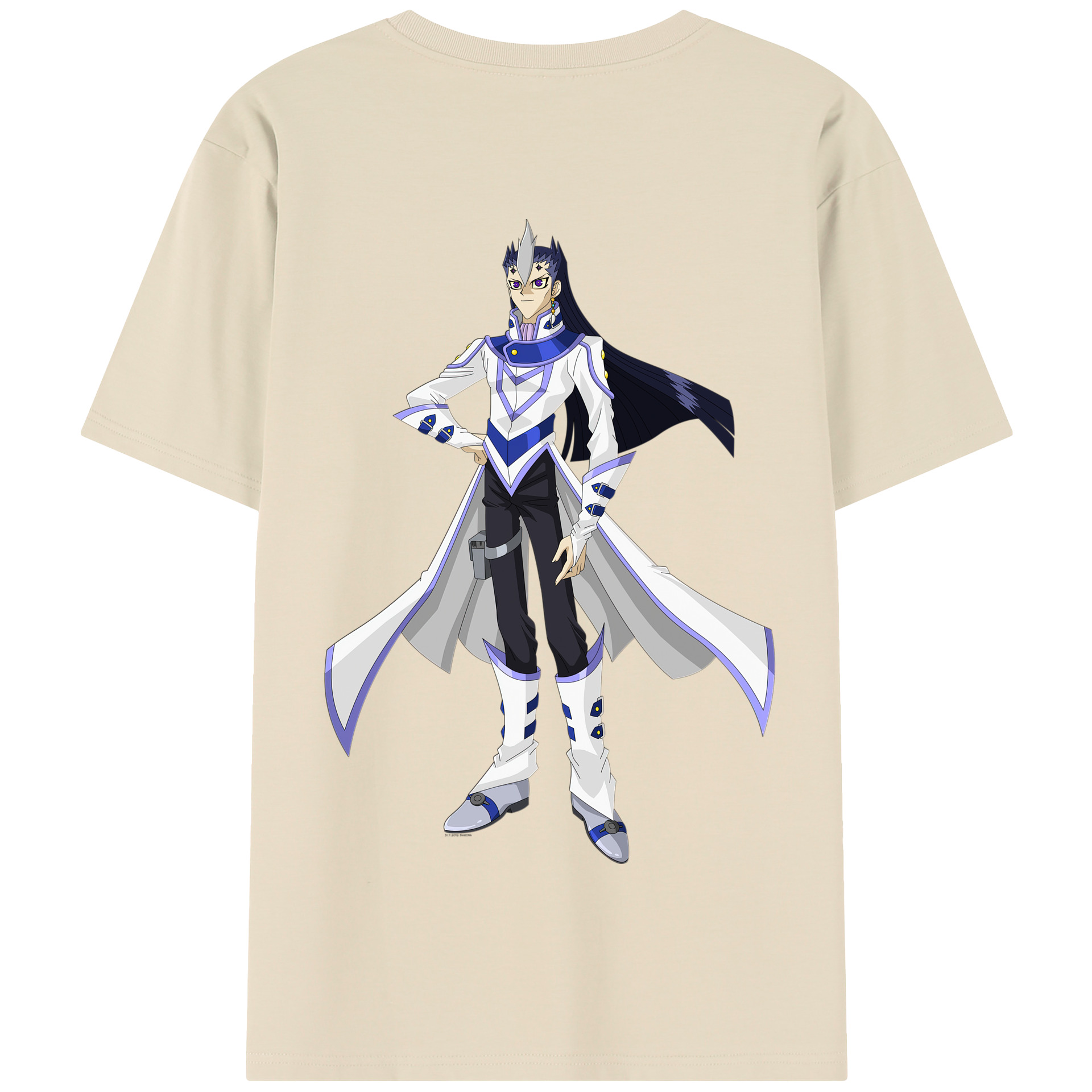 （画像用） 遊☆戯☆王 Yu-Gi-Oh! 綿100％半袖Tシャツ（背面プリント）
