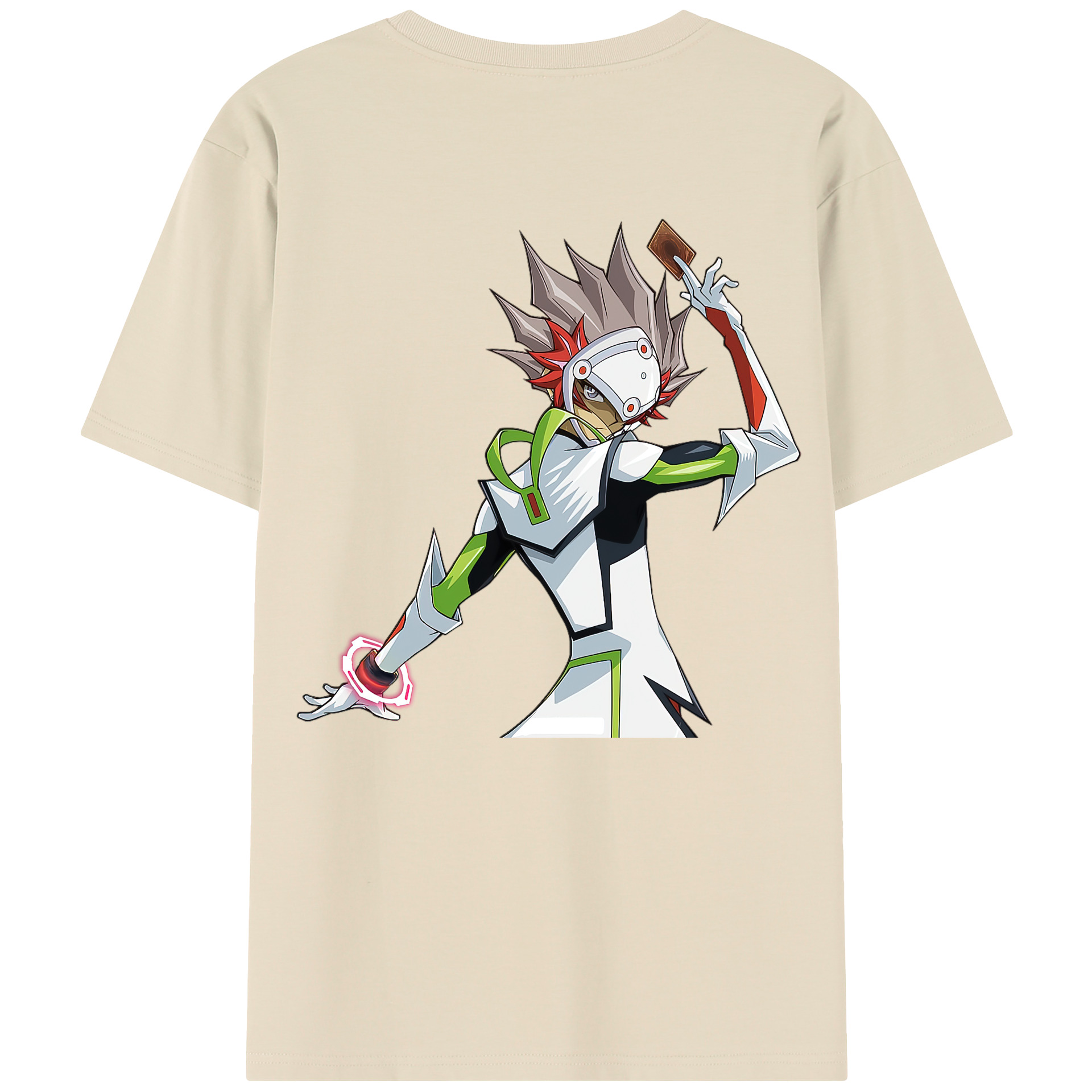 （画像用） 遊☆戯☆王 Yu-Gi-Oh! 綿100％半袖Tシャツ（背面プリント）