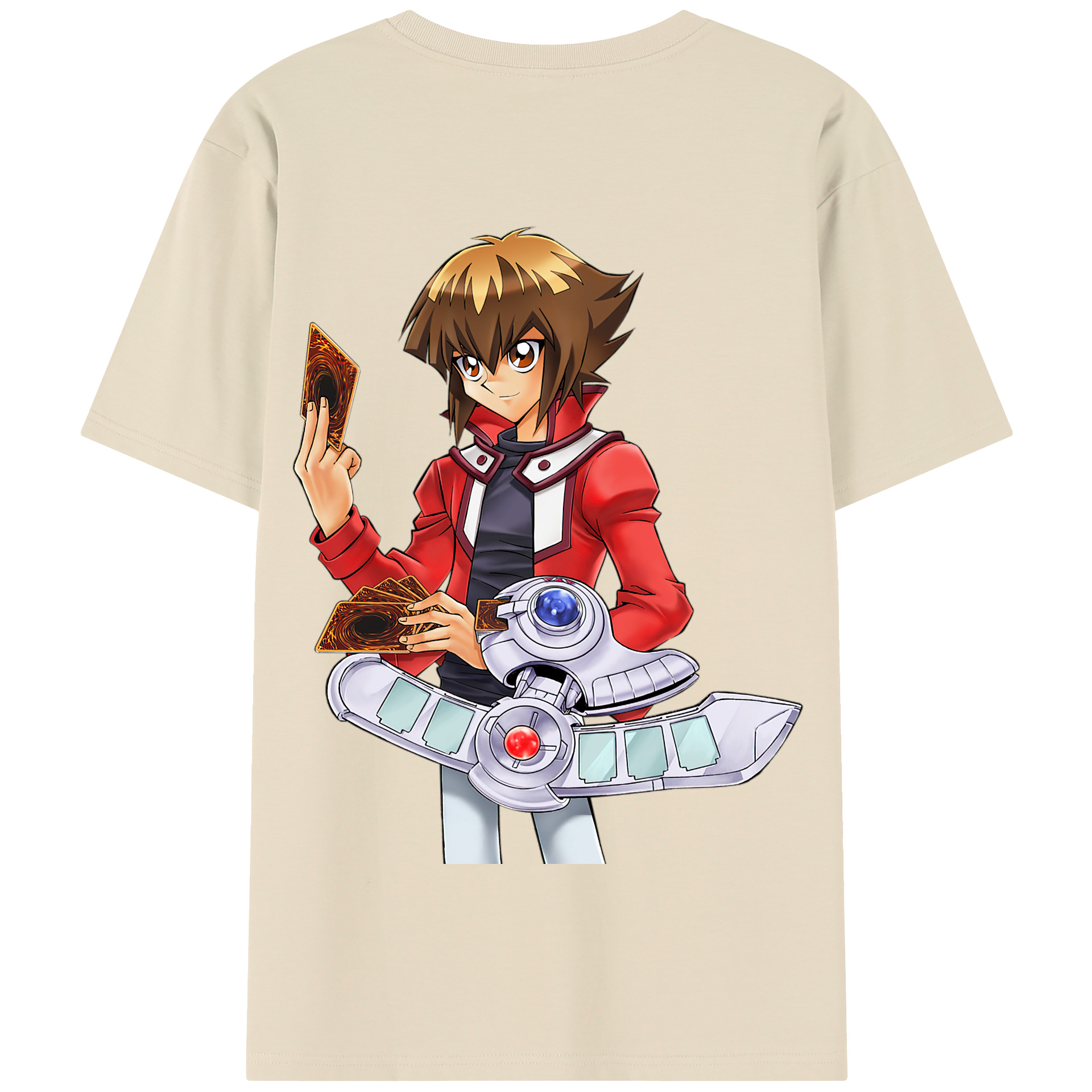 （画像用） 遊☆戯☆王 Yu-Gi-Oh! 綿100％半袖Tシャツ（背面プリント）