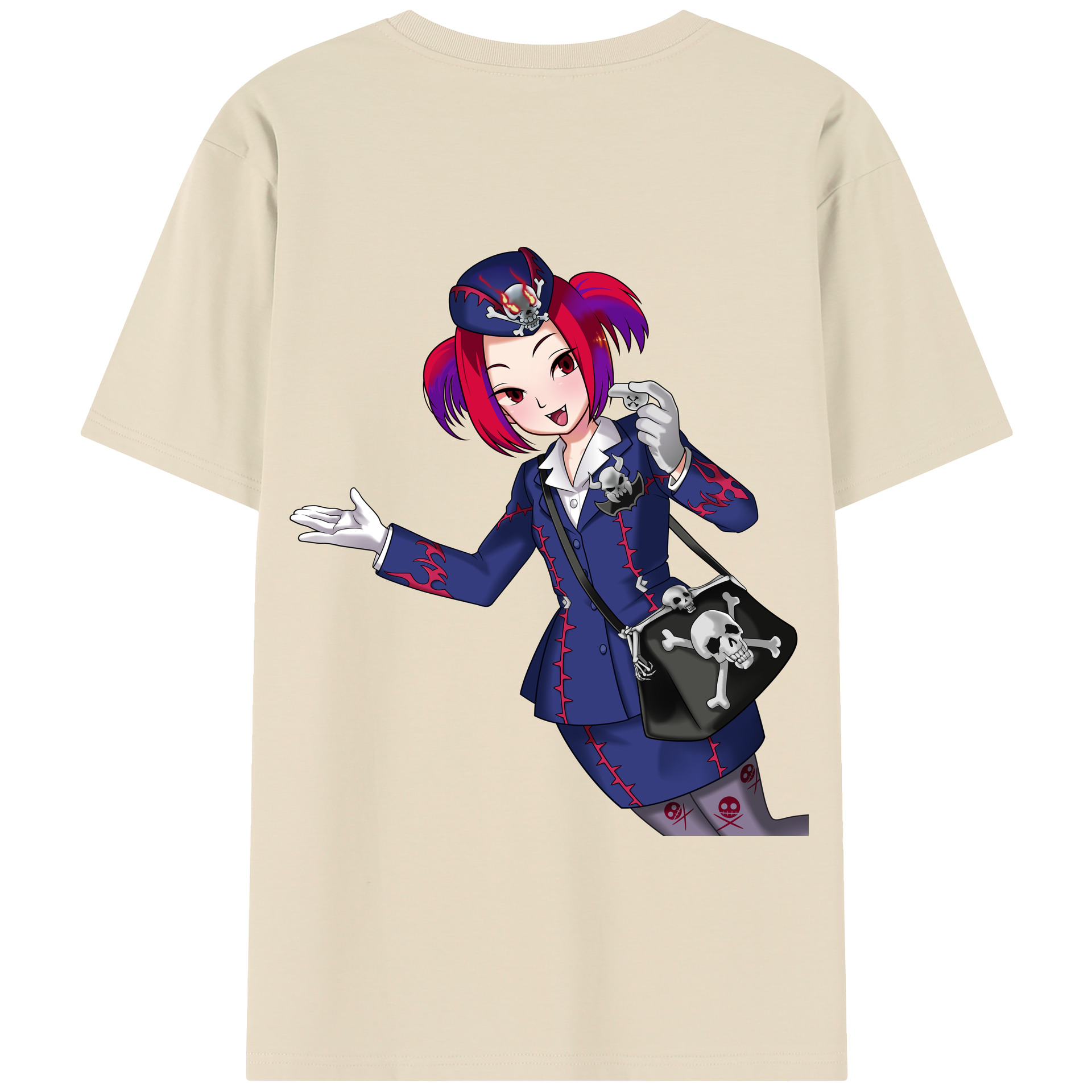 （画像用） 遊☆戯☆王 Yu-Gi-Oh! 綿100％半袖Tシャツ（背面プリント）