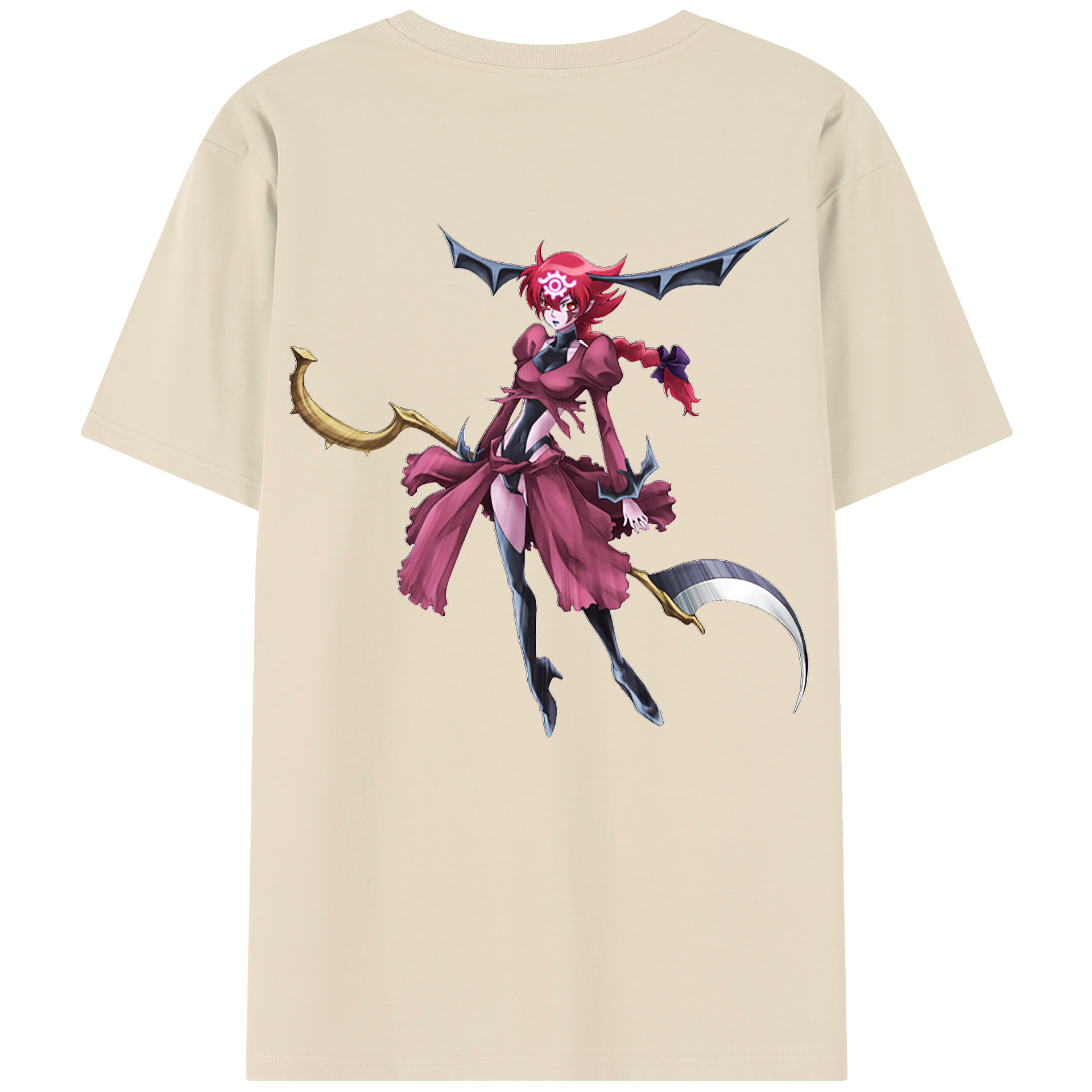 （画像用） 遊☆戯☆王 Yu-Gi-Oh! 綿100％半袖Tシャツ（背面プリント）