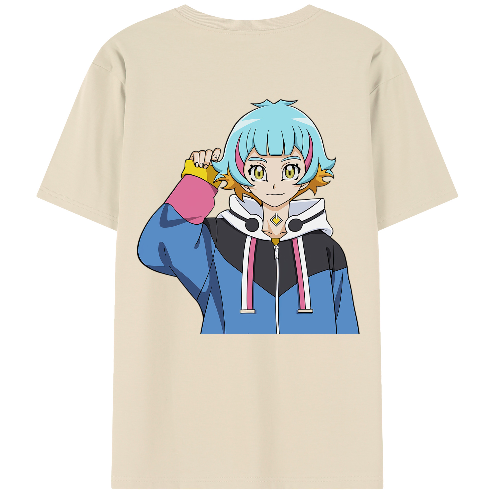 遊☆戯☆王 Yu-Gi-Oh! 綿100％半袖Tシャツ（背面プリント）