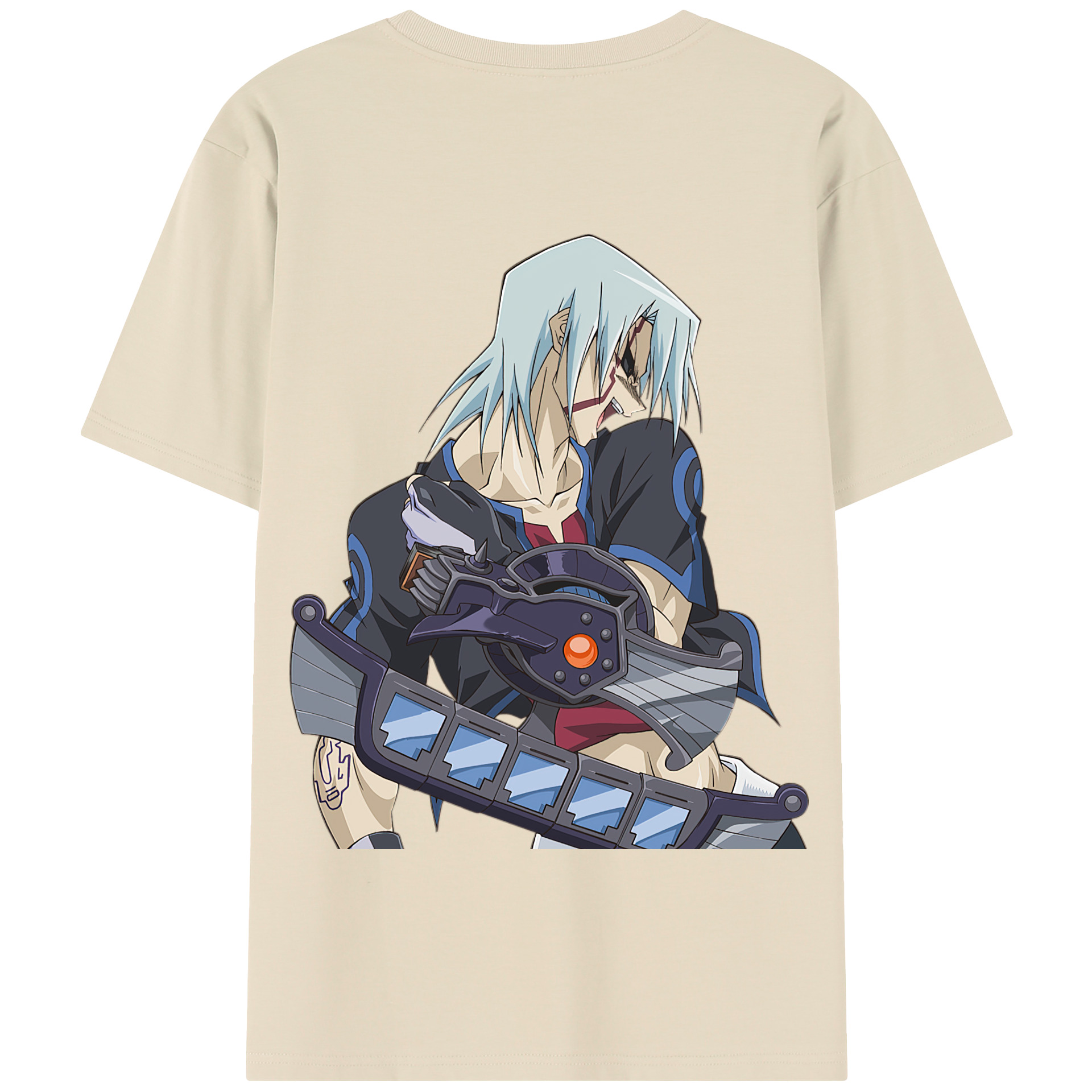 （画像用） 遊☆戯☆王 Yu-Gi-Oh! 綿100％半袖Tシャツ（背面プリント）