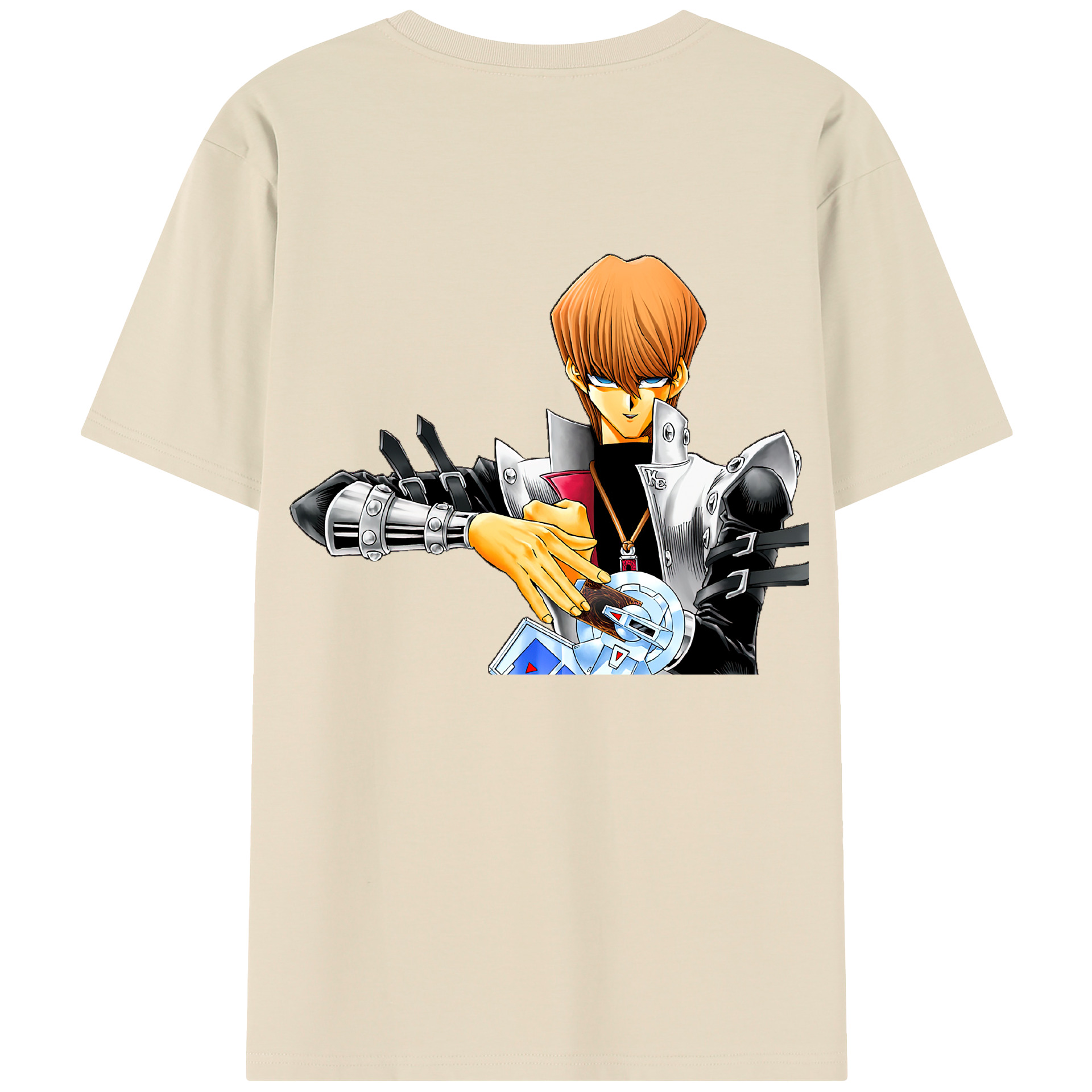（画像用） 遊☆戯☆王 Yu-Gi-Oh! 綿100％半袖Tシャツ（背面プリント）