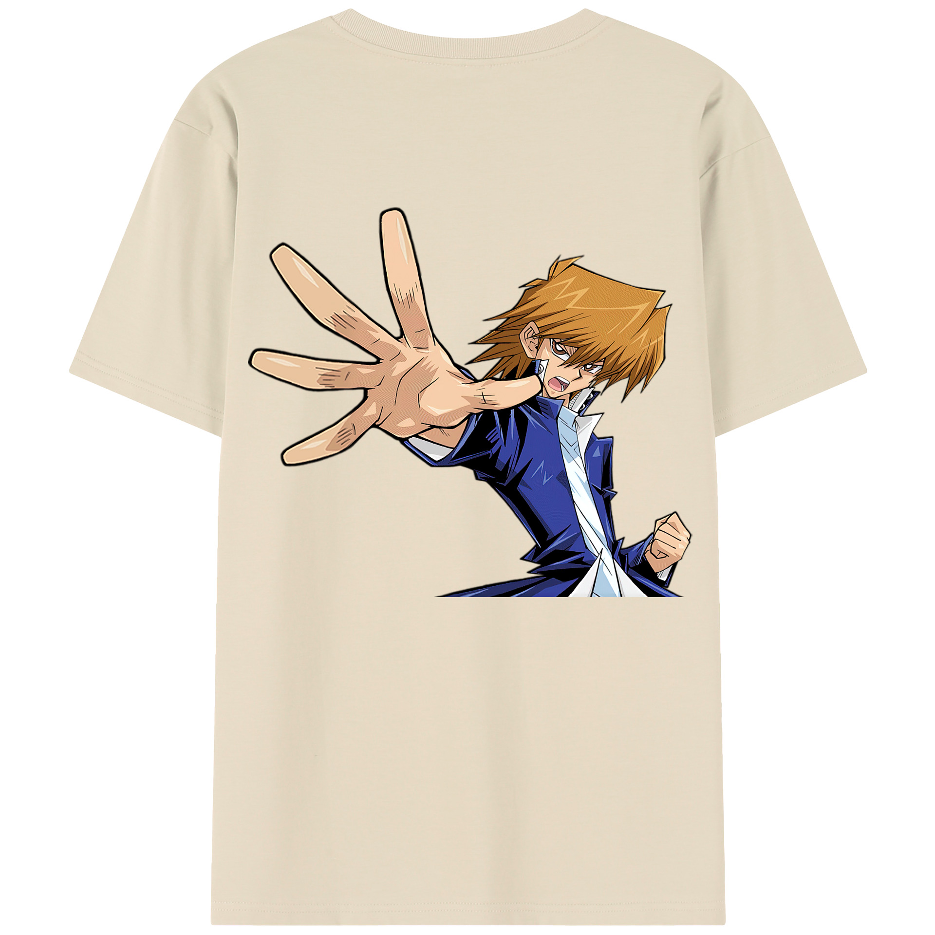 （画像用） 遊☆戯☆王 Yu-Gi-Oh! 綿100％半袖Tシャツ（背面プリント）
