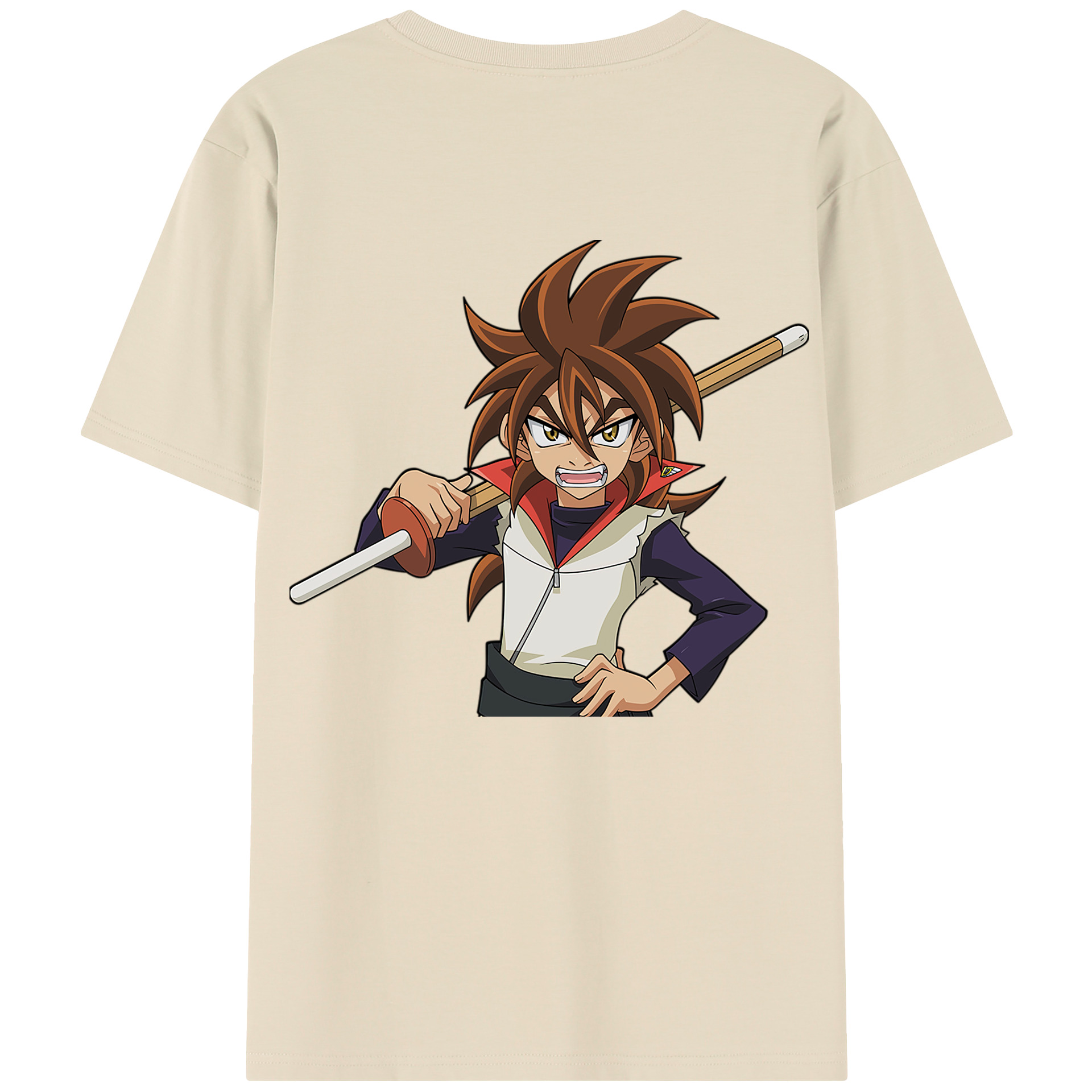 （画像用） 遊☆戯☆王 Yu-Gi-Oh! 綿100％半袖Tシャツ（背面プリント）