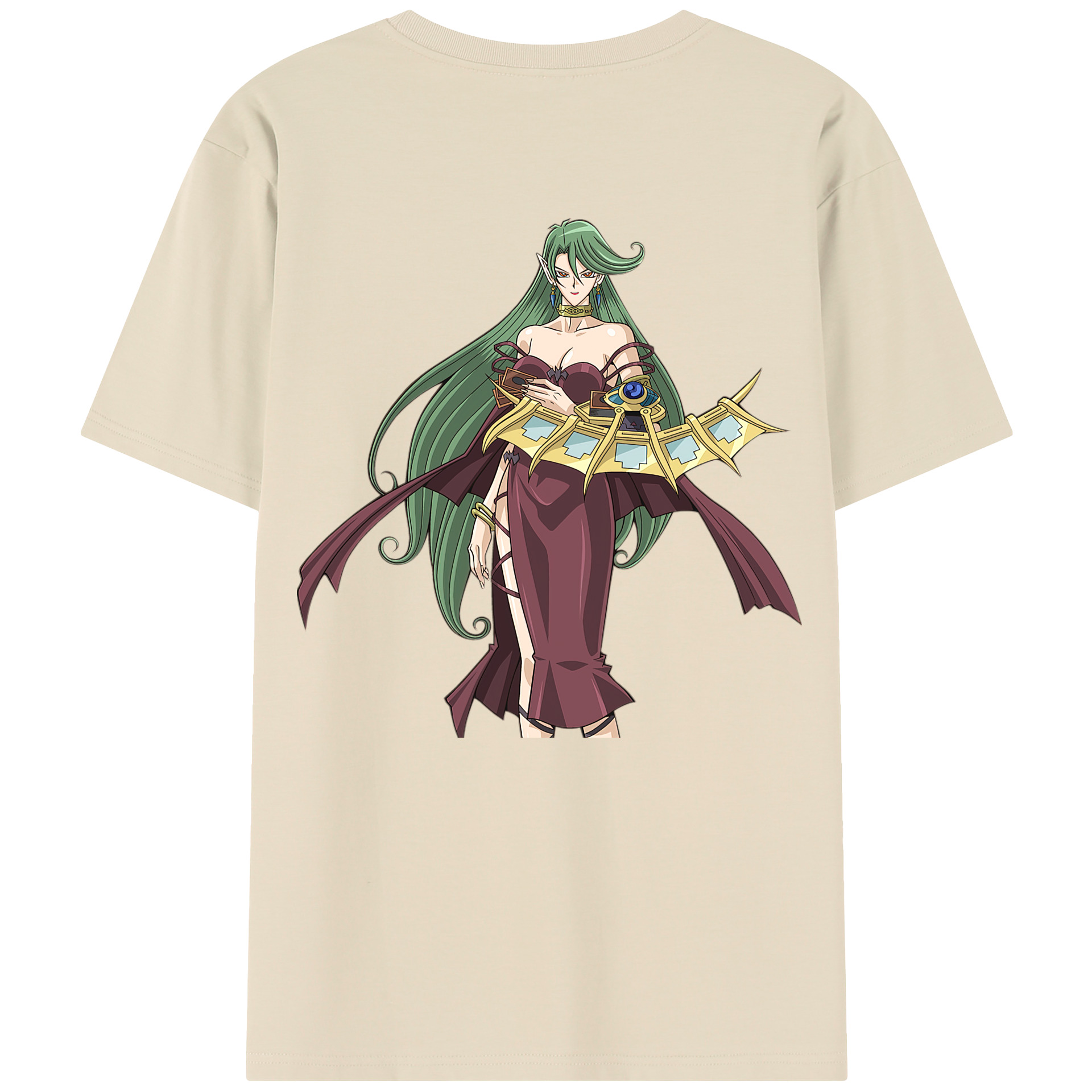 （画像用） 遊☆戯☆王 Yu-Gi-Oh! 綿100％半袖Tシャツ（背面プリント）