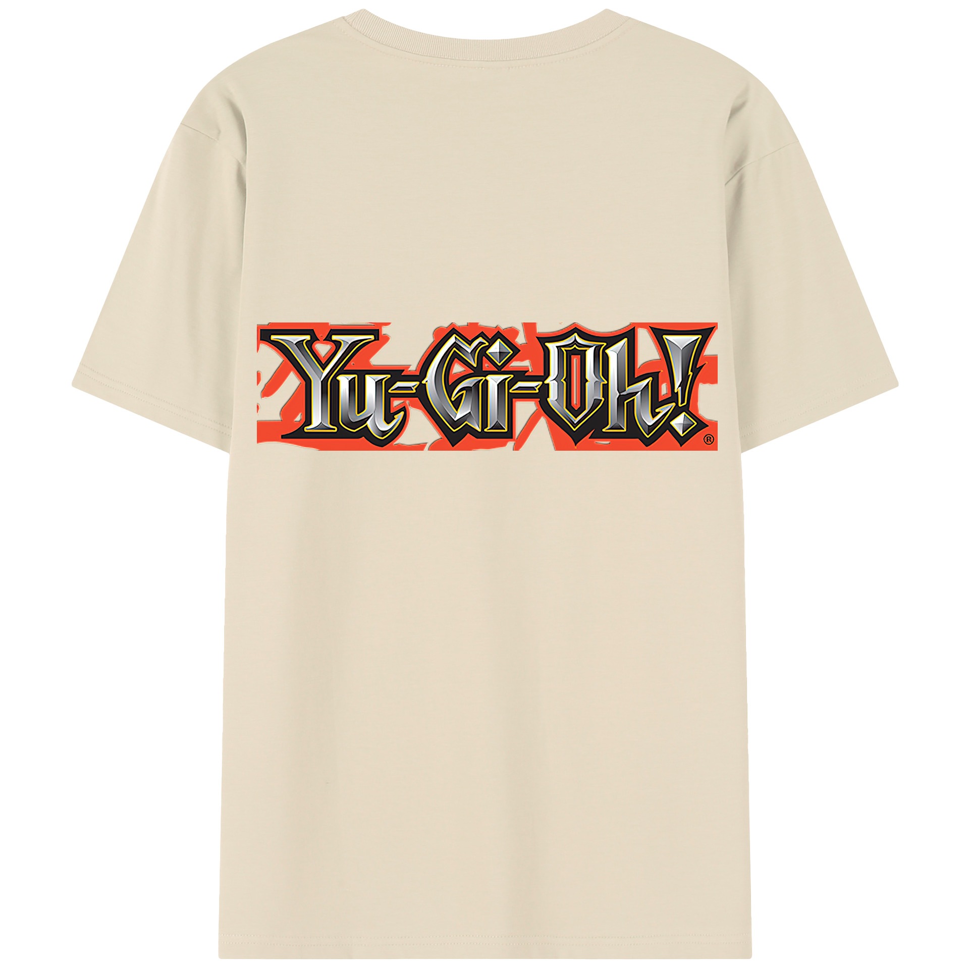 （画像用） 遊☆戯☆王 Yu-Gi-Oh! 綿100％半袖Tシャツ（背面プリント）