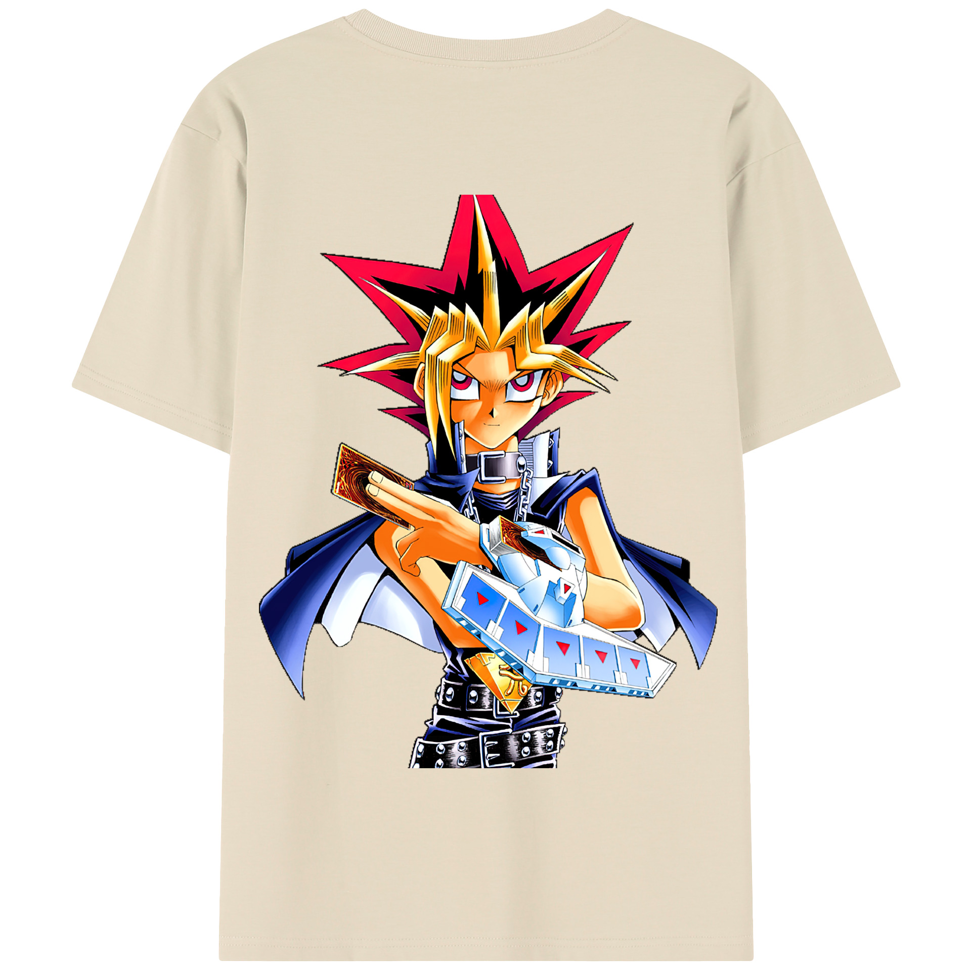 （画像用） 遊☆戯☆王 Yu-Gi-Oh! 綿100％半袖Tシャツ（背面プリント）