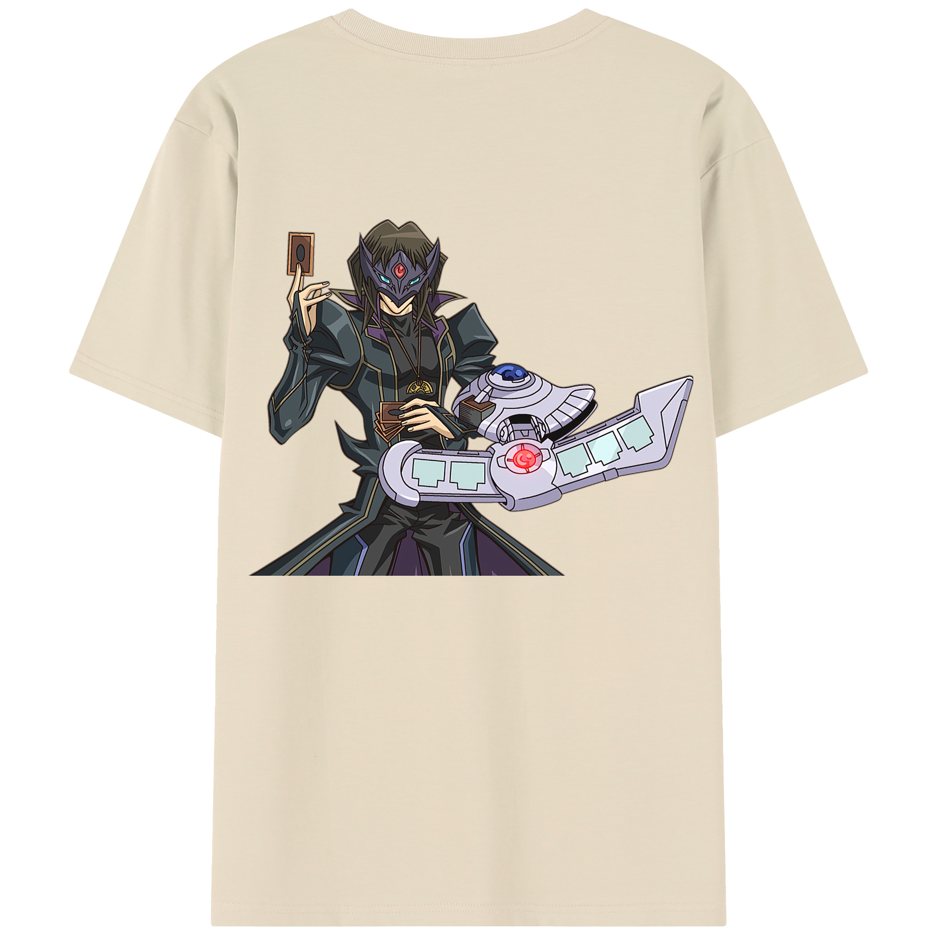 （画像用） 遊☆戯☆王 Yu-Gi-Oh! 綿100％半袖Tシャツ（背面プリント）