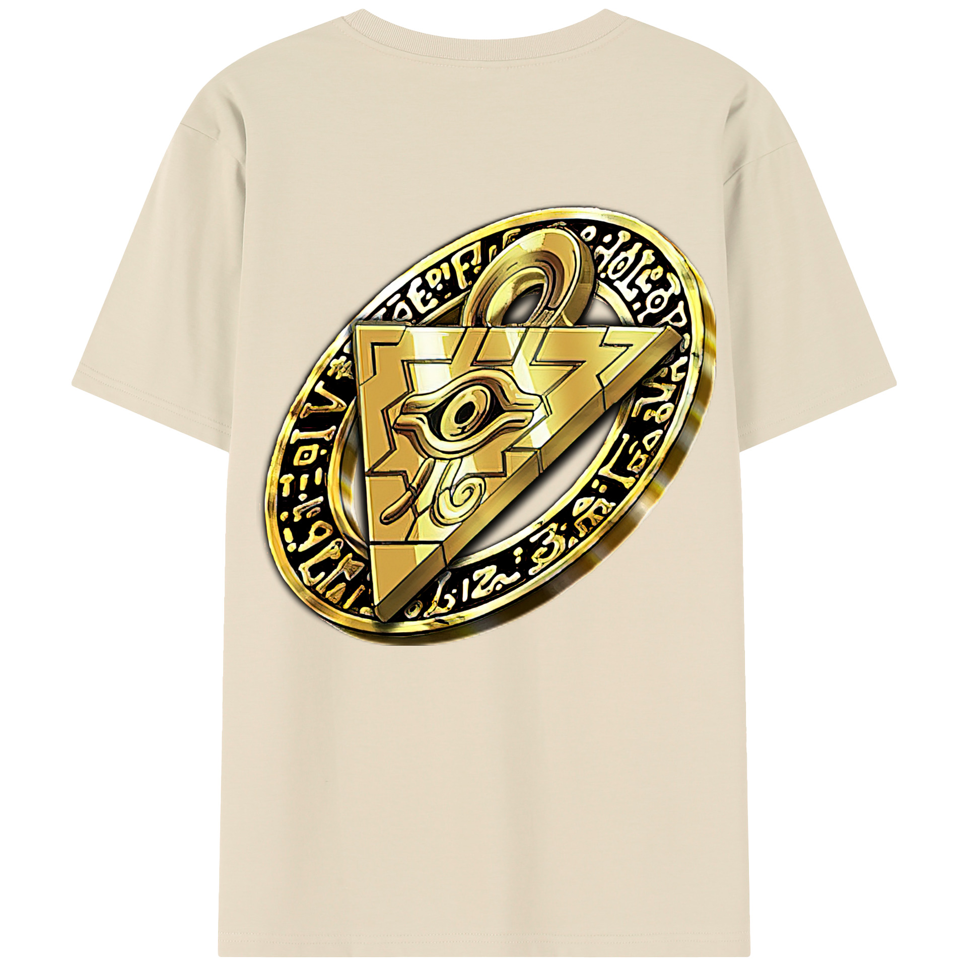 （画像用） 遊☆戯☆王 Yu-Gi-Oh! 綿100％半袖Tシャツ（背面プリント）