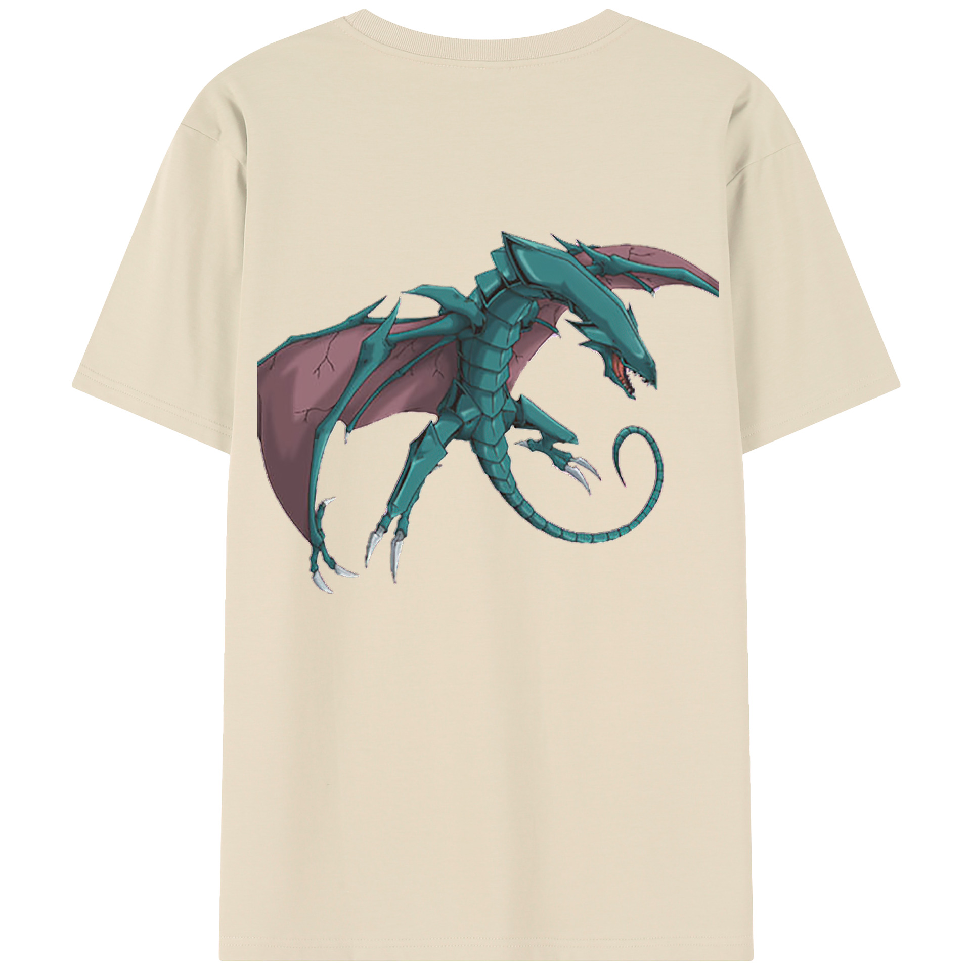 （画像用） 遊☆戯☆王 Yu-Gi-Oh! 綿100％半袖Tシャツ（背面プリント）
