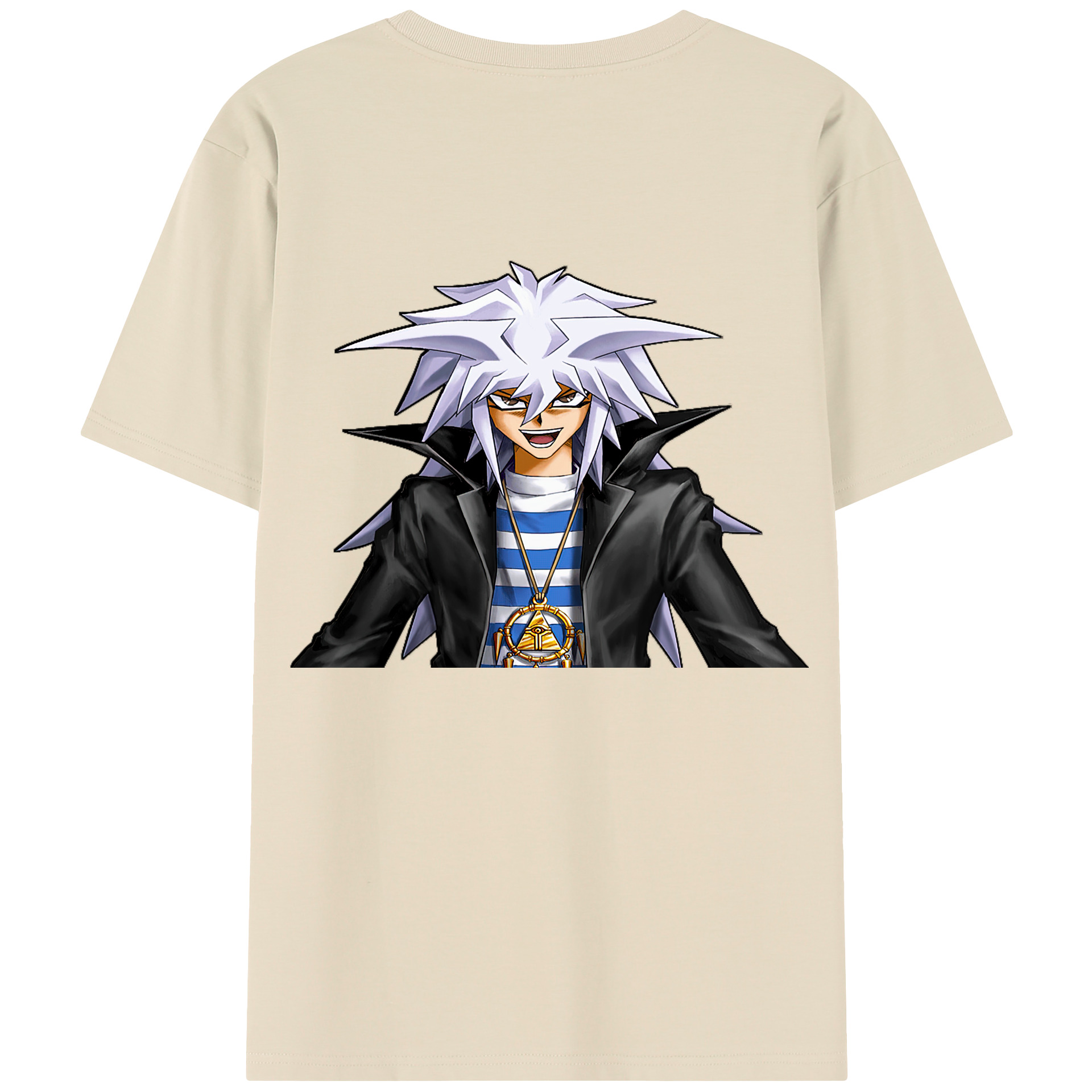 （画像用） 遊☆戯☆王 Yu-Gi-Oh! 綿100％半袖Tシャツ（背面プリント）