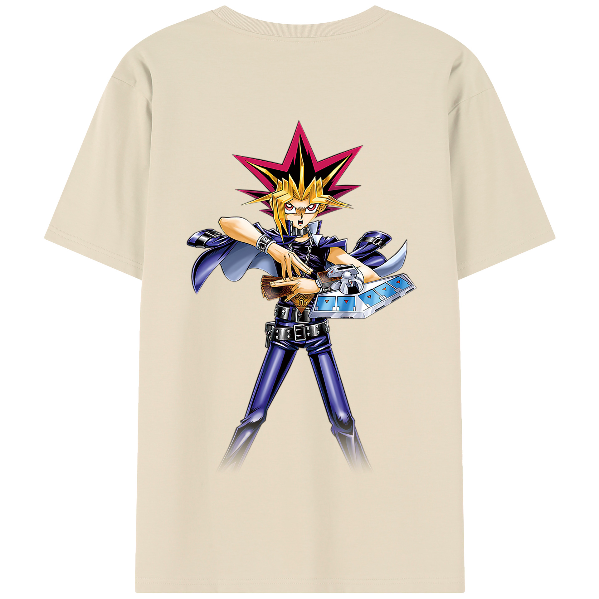 遊☆戯☆王 Yu-Gi-Oh! 綿100％半袖Tシャツ（背面プリント）