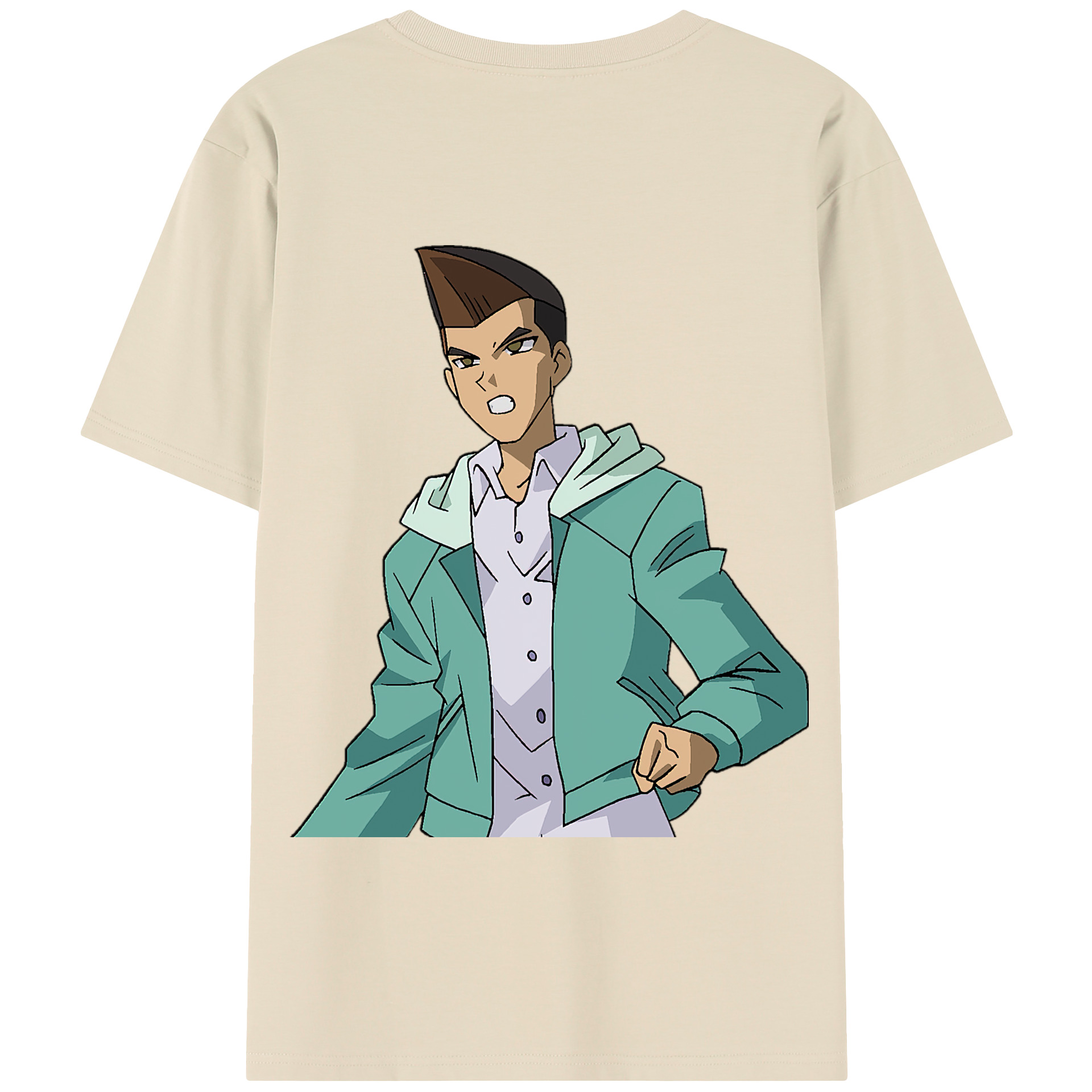 （画像用） 遊☆戯☆王 Yu-Gi-Oh! 綿100％半袖Tシャツ（背面プリント）