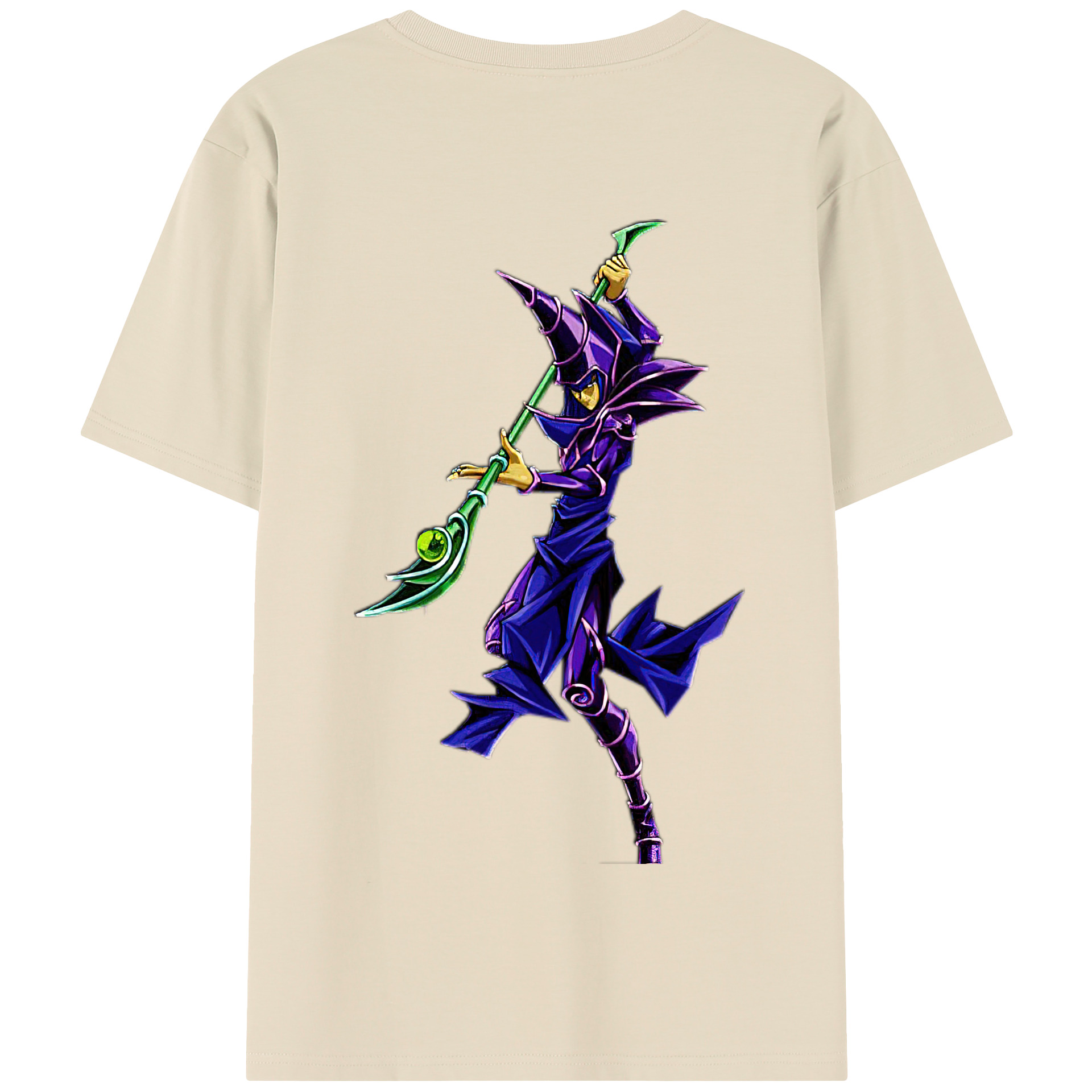 （画像用） 遊☆戯☆王 Yu-Gi-Oh! 綿100％半袖Tシャツ（背面プリント）