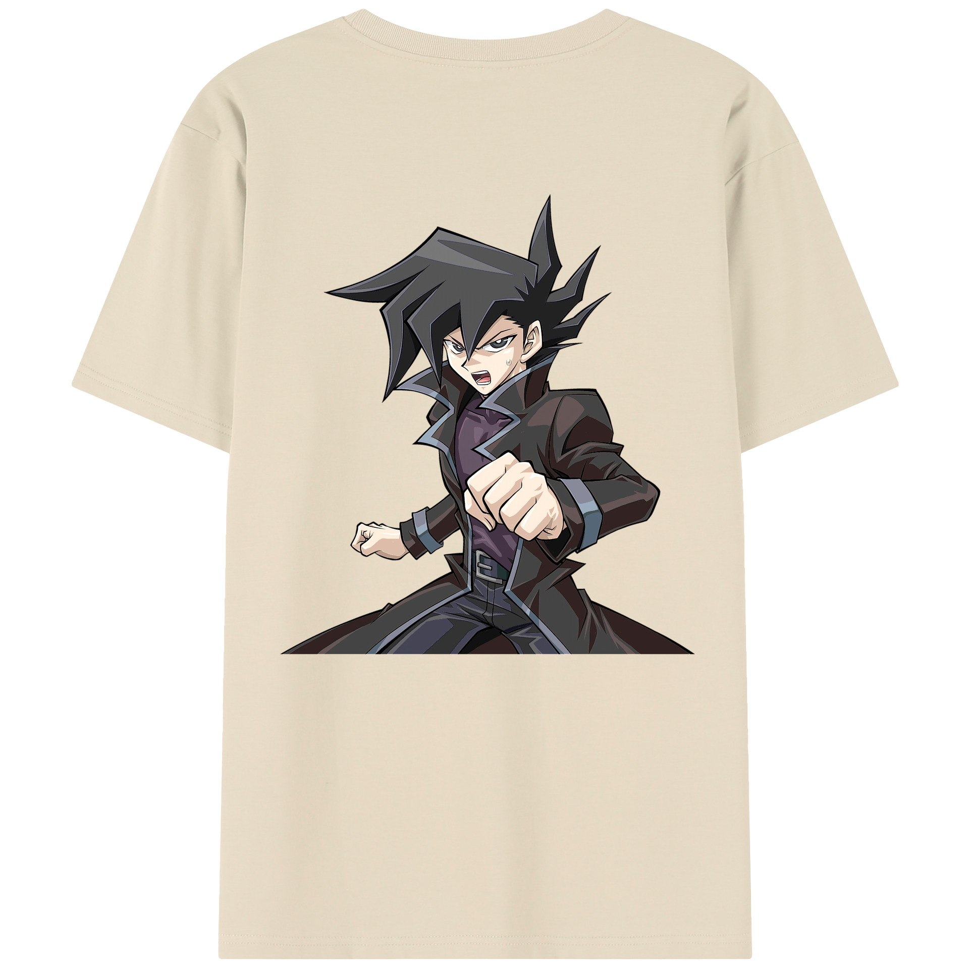 （画像用） 遊☆戯☆王 Yu-Gi-Oh! 綿100％半袖Tシャツ（背面プリント）