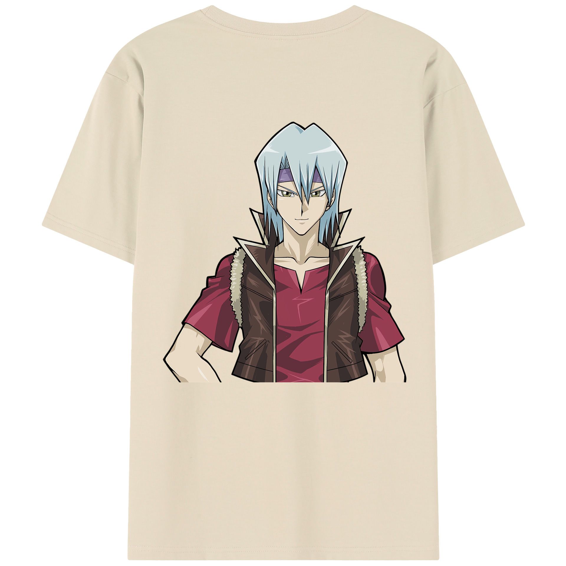 （画像用） 遊☆戯☆王 Yu-Gi-Oh! 綿100％半袖Tシャツ（背面プリント）
