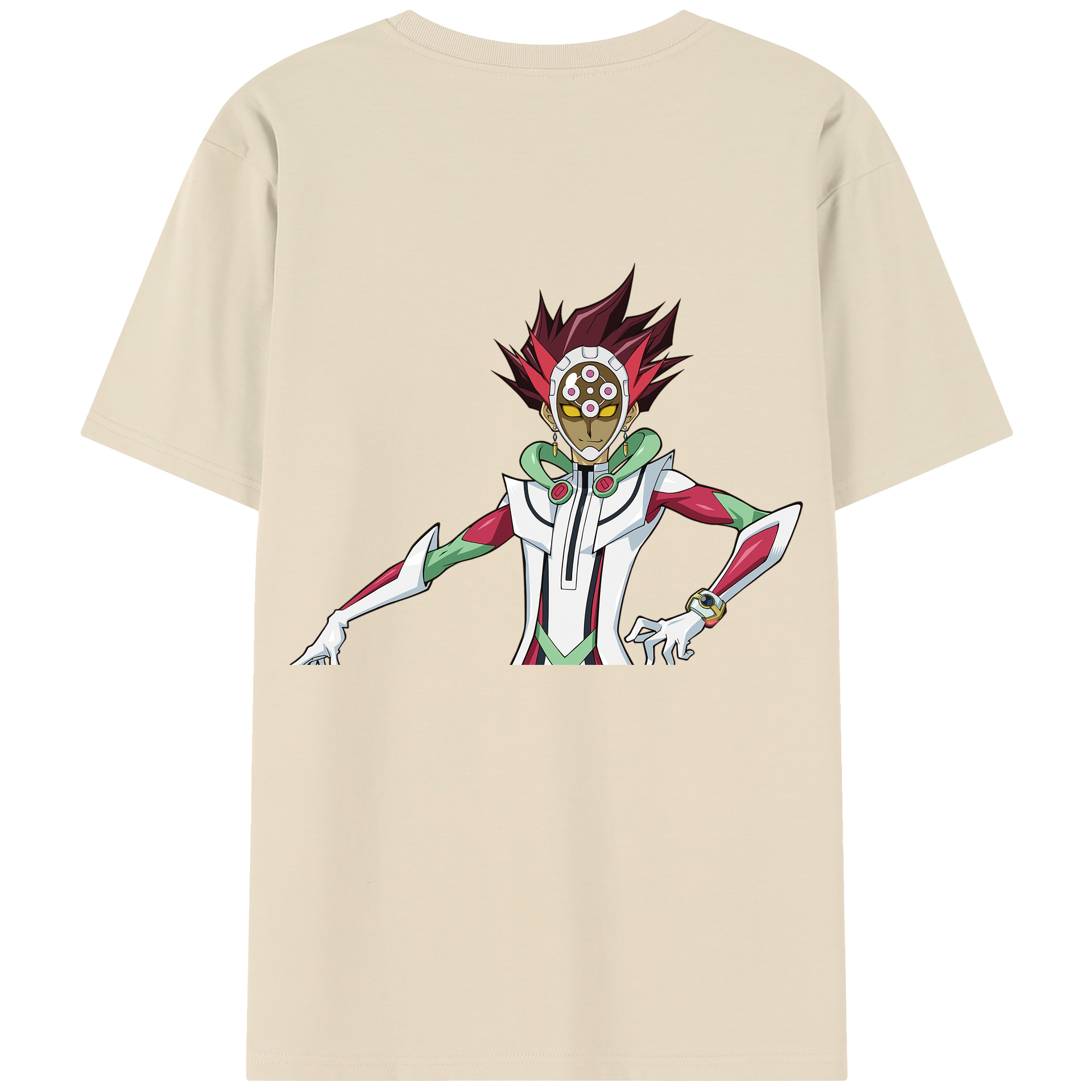 （画像用） 遊☆戯☆王 Yu-Gi-Oh! 綿100％半袖Tシャツ（背面プリント）